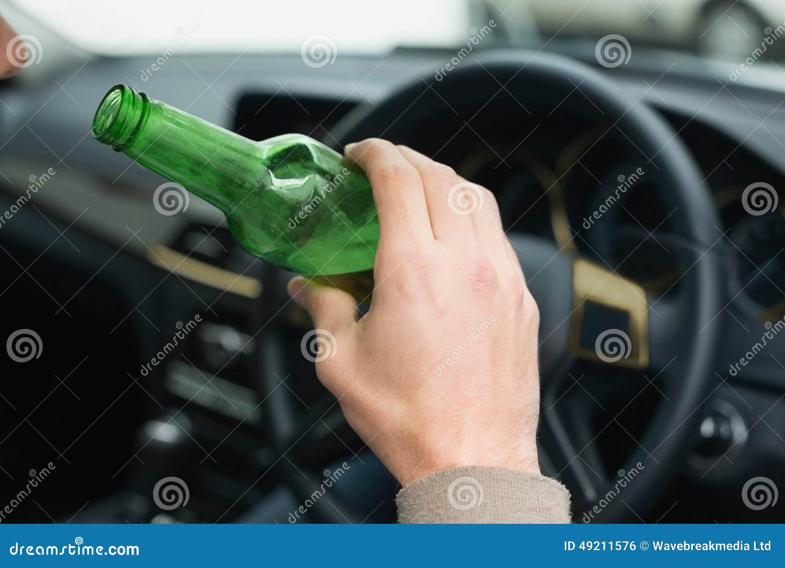 Man Drinking Beer while Driving Stock Photo Image of sitting, deadly