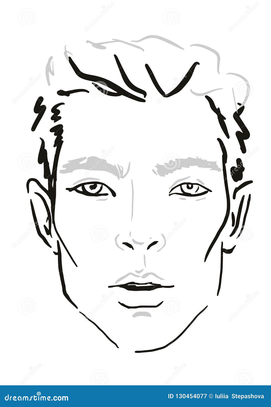 Male Makeup Face Template Makeupview.co Male Makeup Face Template Makeupview.co