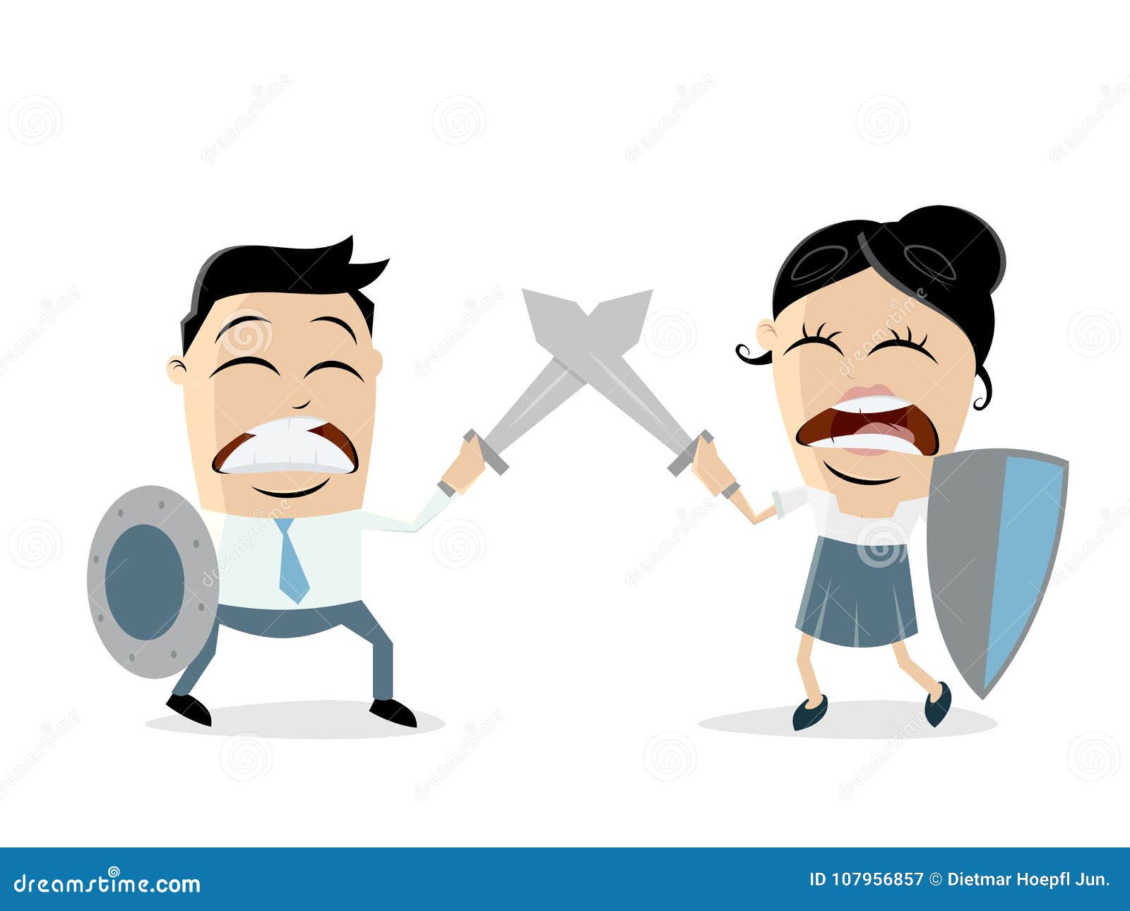 Woman Against Man Stock Illustrations – 8,074 Woman Against Man Stock ...