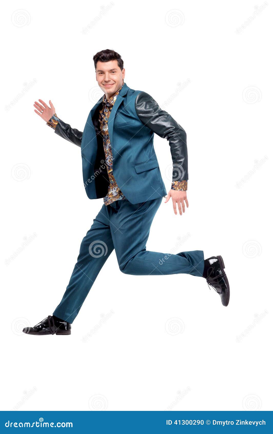 Funny Guy In Suit RoyaltyFree Stock Photo 2509203