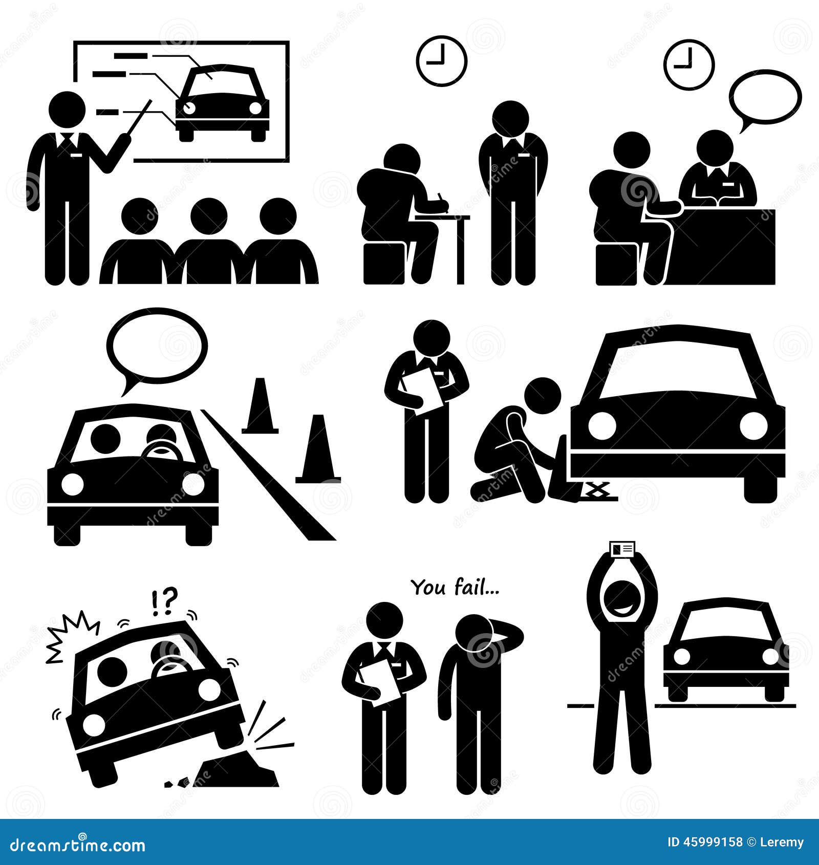 clipart passing driving test - photo #39