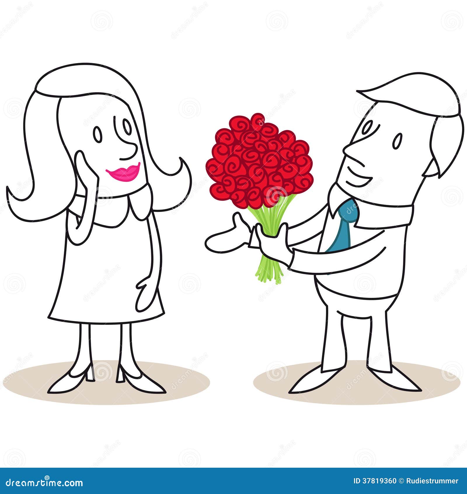 clipart giving flowers - photo #24