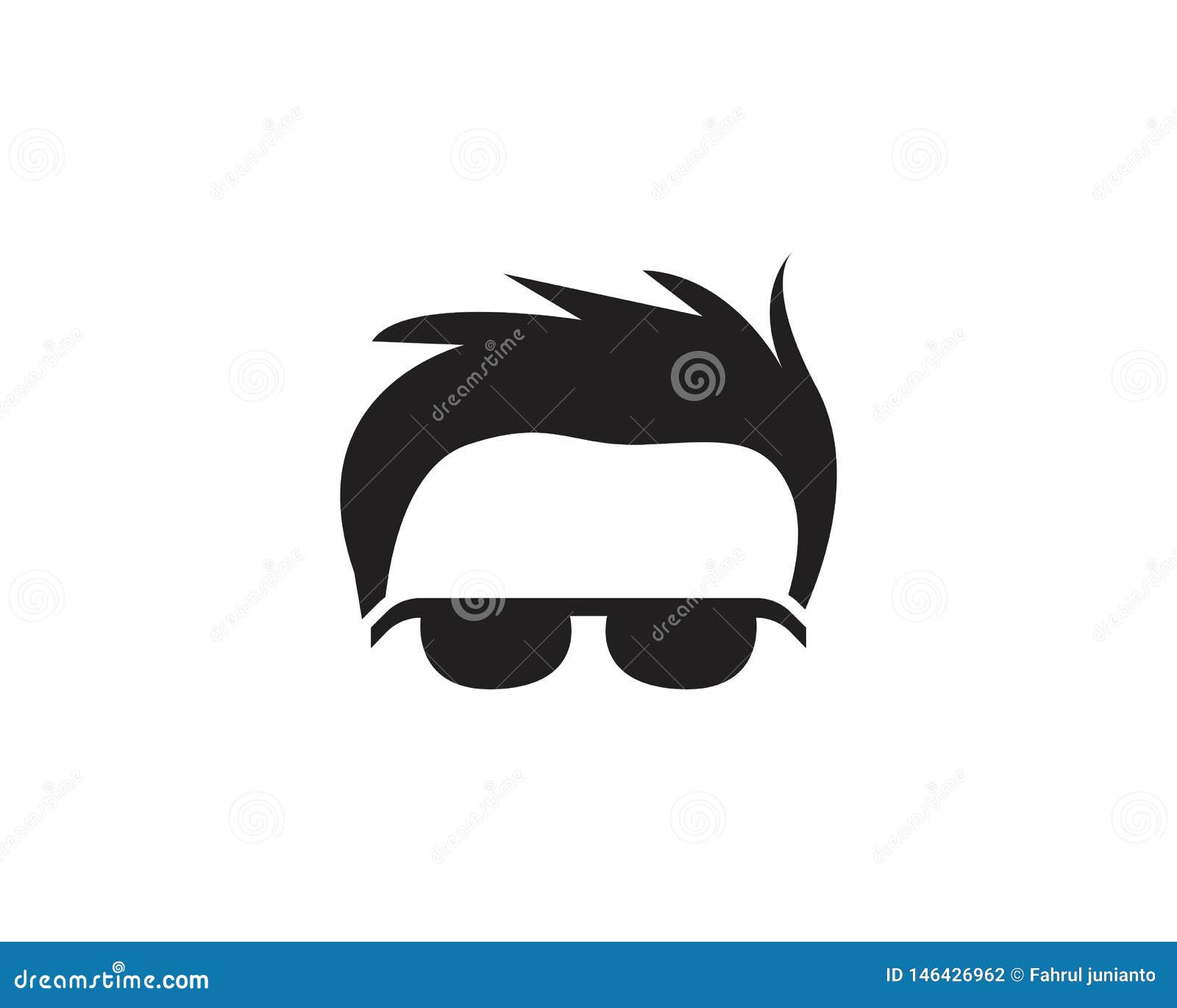Beard Logo Barber Moustache Hairstyle Man Face Head Facial Hair  transparent background PNG clipart  HiClipart