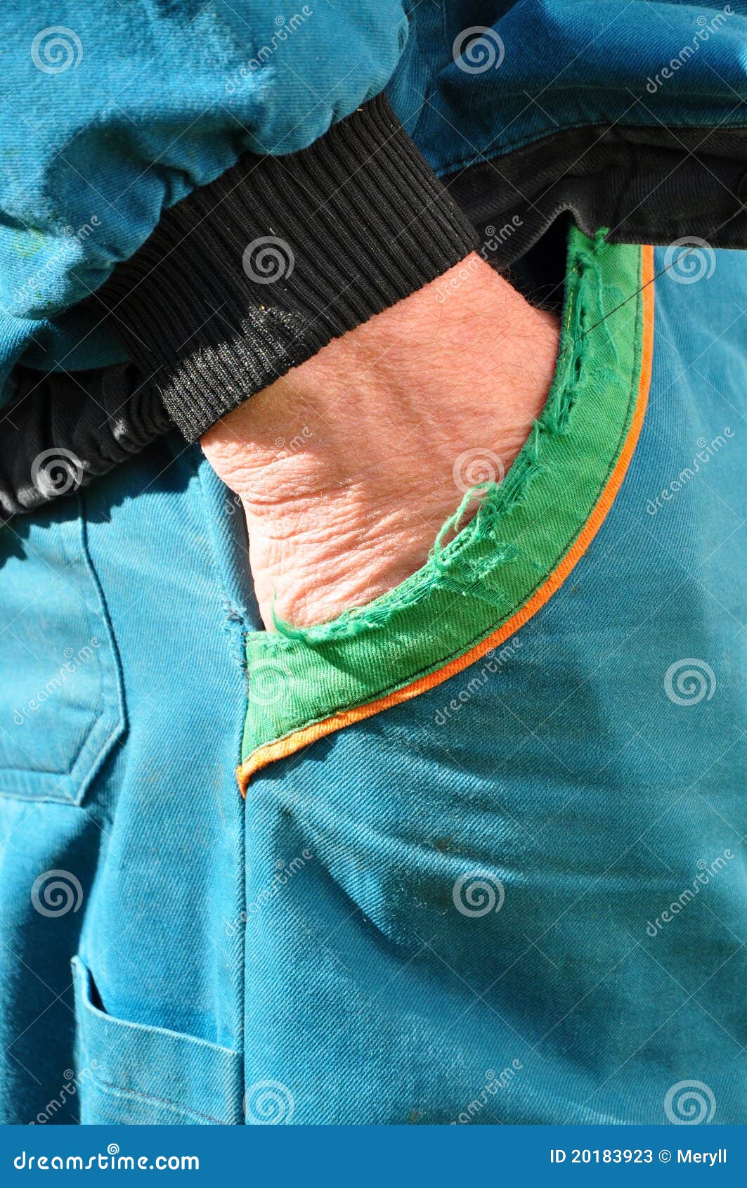 Man hand in pocket stock image. Image of lazy, standing - 20183923