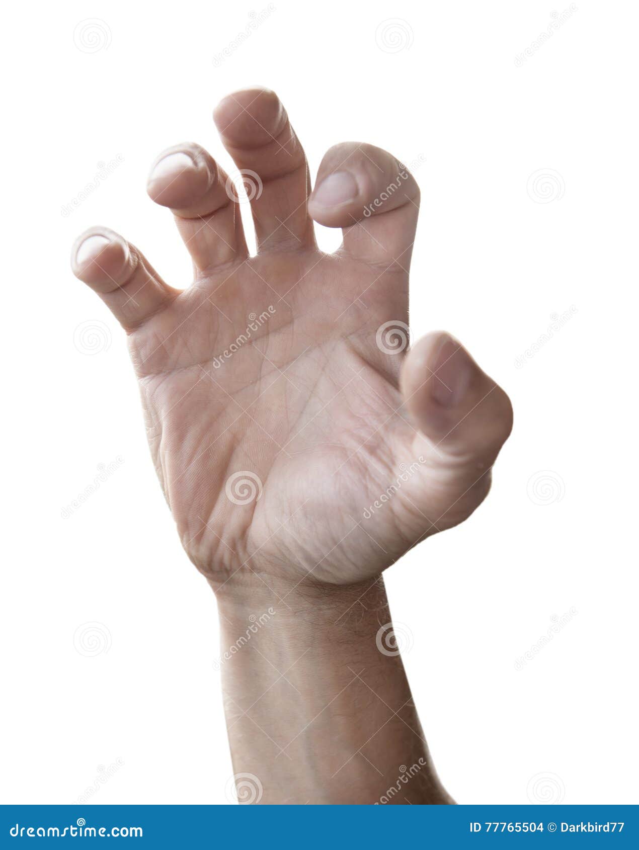man hand reach out 