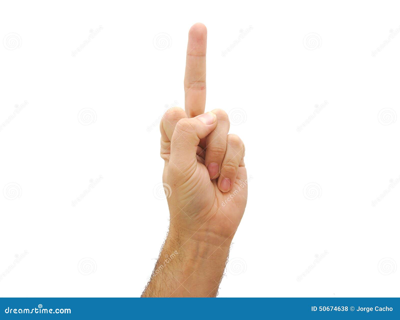 Man Hand Showing Off with the Middle Finger Stock Photo - Image of