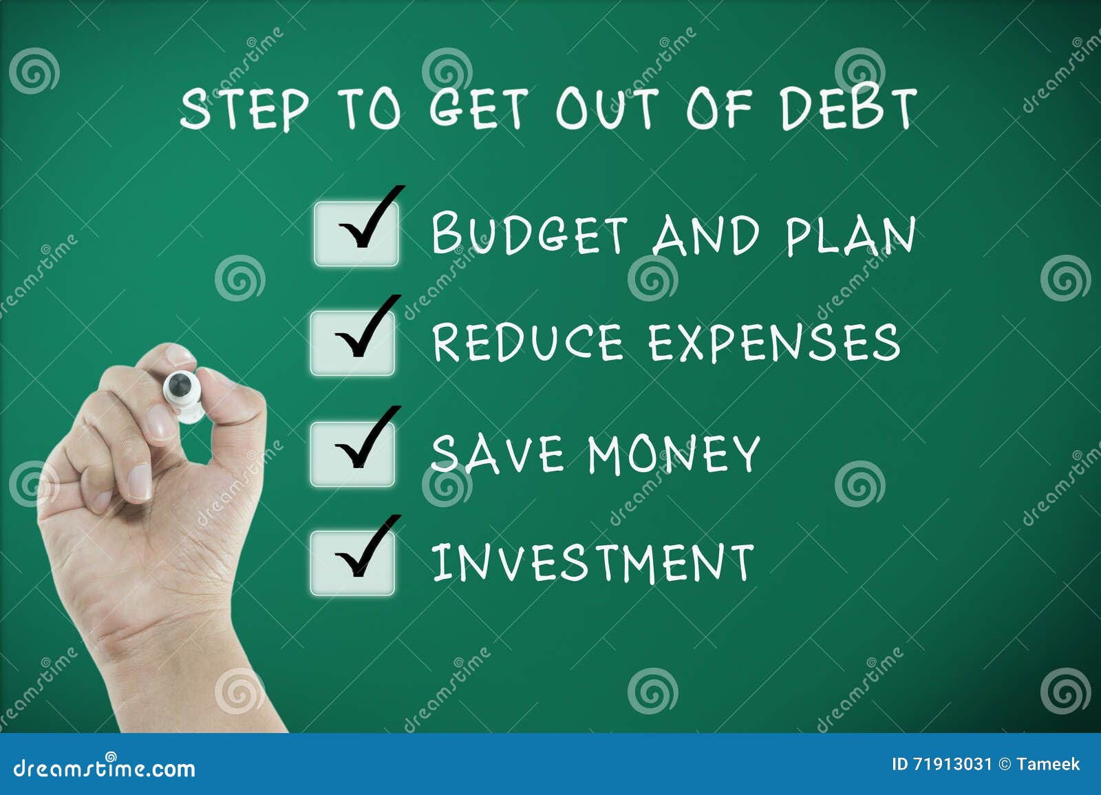 help writing off debt