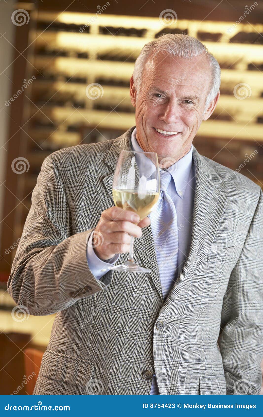 Man Having a Drink at a Bar Stock Image Image of happy, restaurant