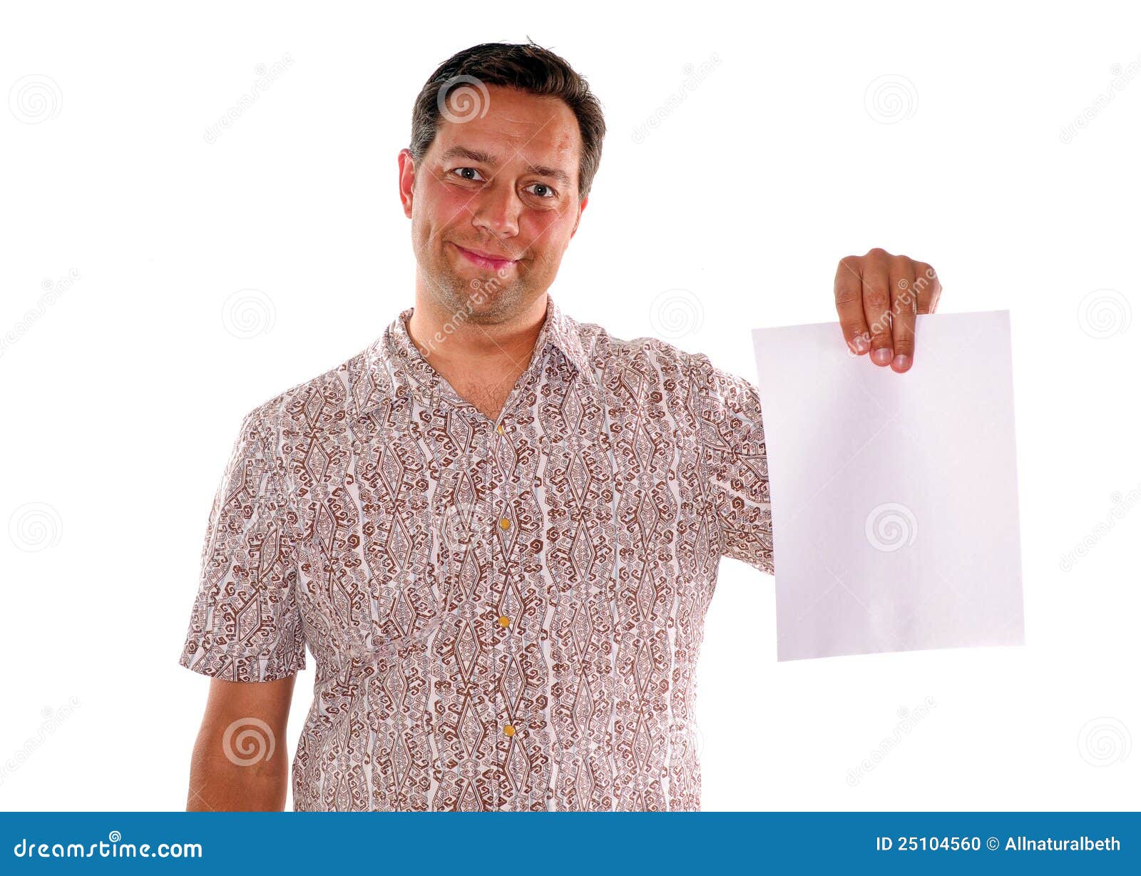 Man Holding Blank Piece Paper Stock Photos Free Royalty Free Stock Photos From Dreamstime