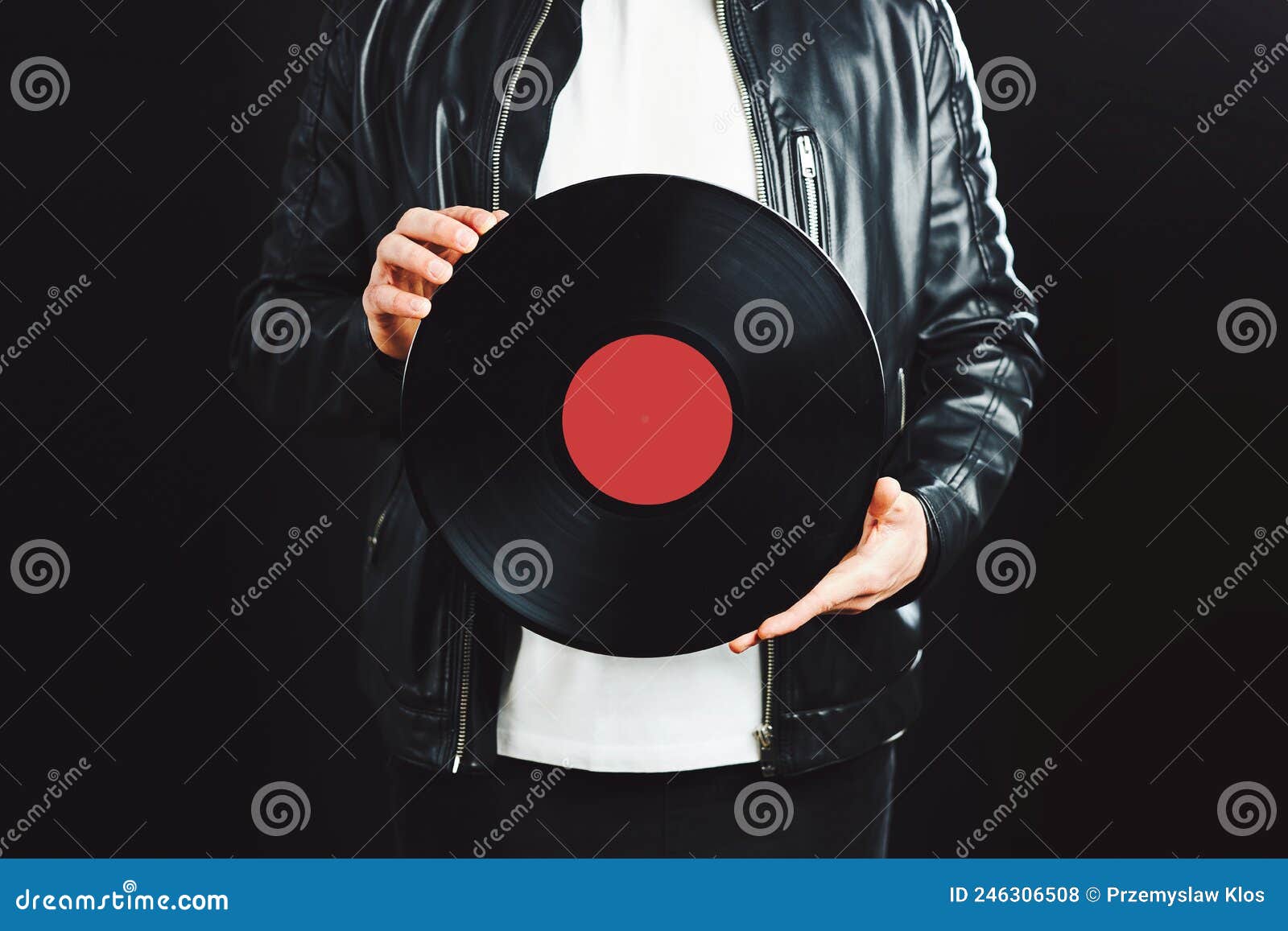 Man Holding Vinyl Record. Vintage Music Style. Style Stock Photo - Image celebrity, 246306508