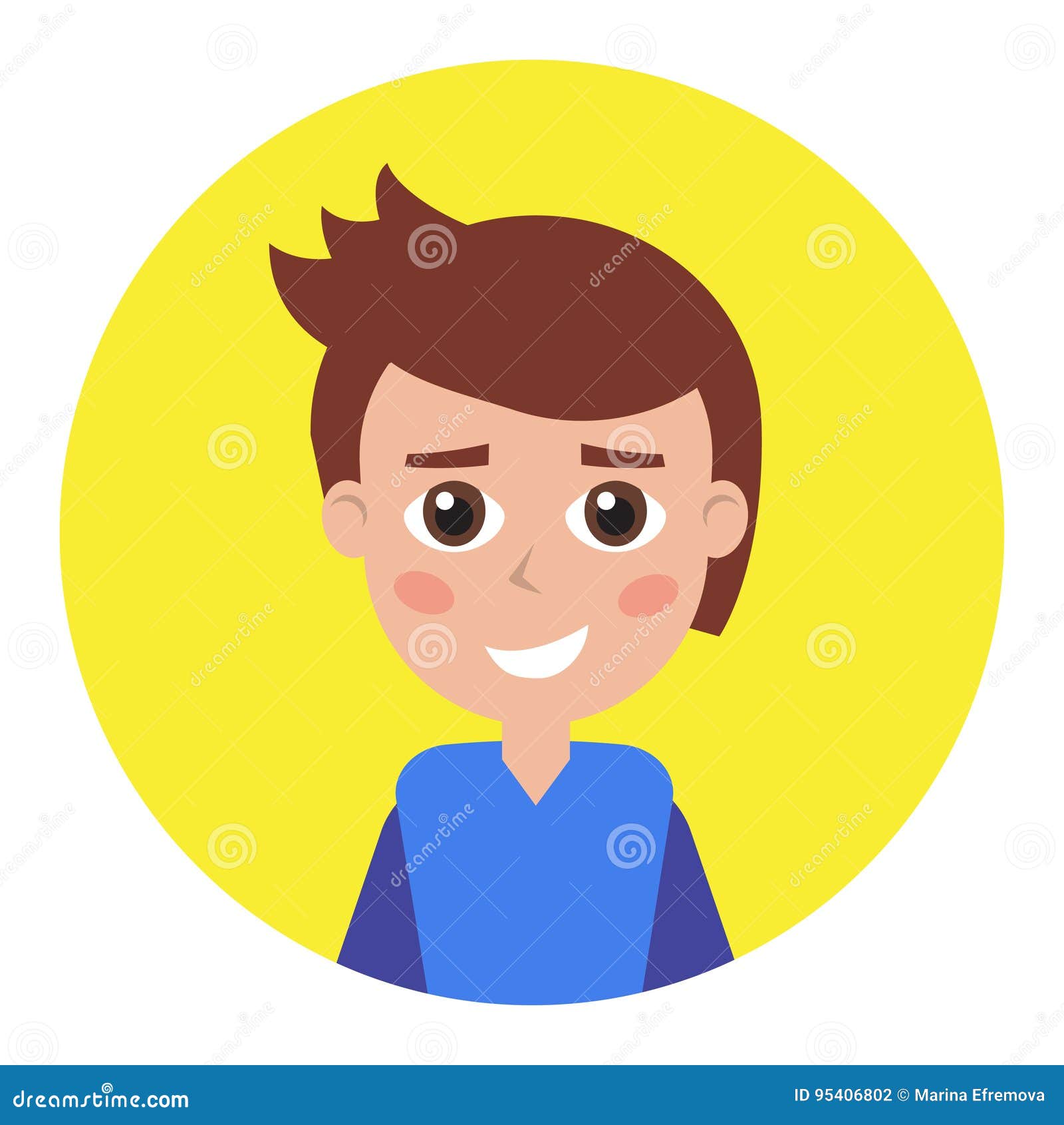 Man icon for avatar. stock vector. Illustration of face - 95406802 Man icon for avatar. stock vector. Illustration of face - 95406802