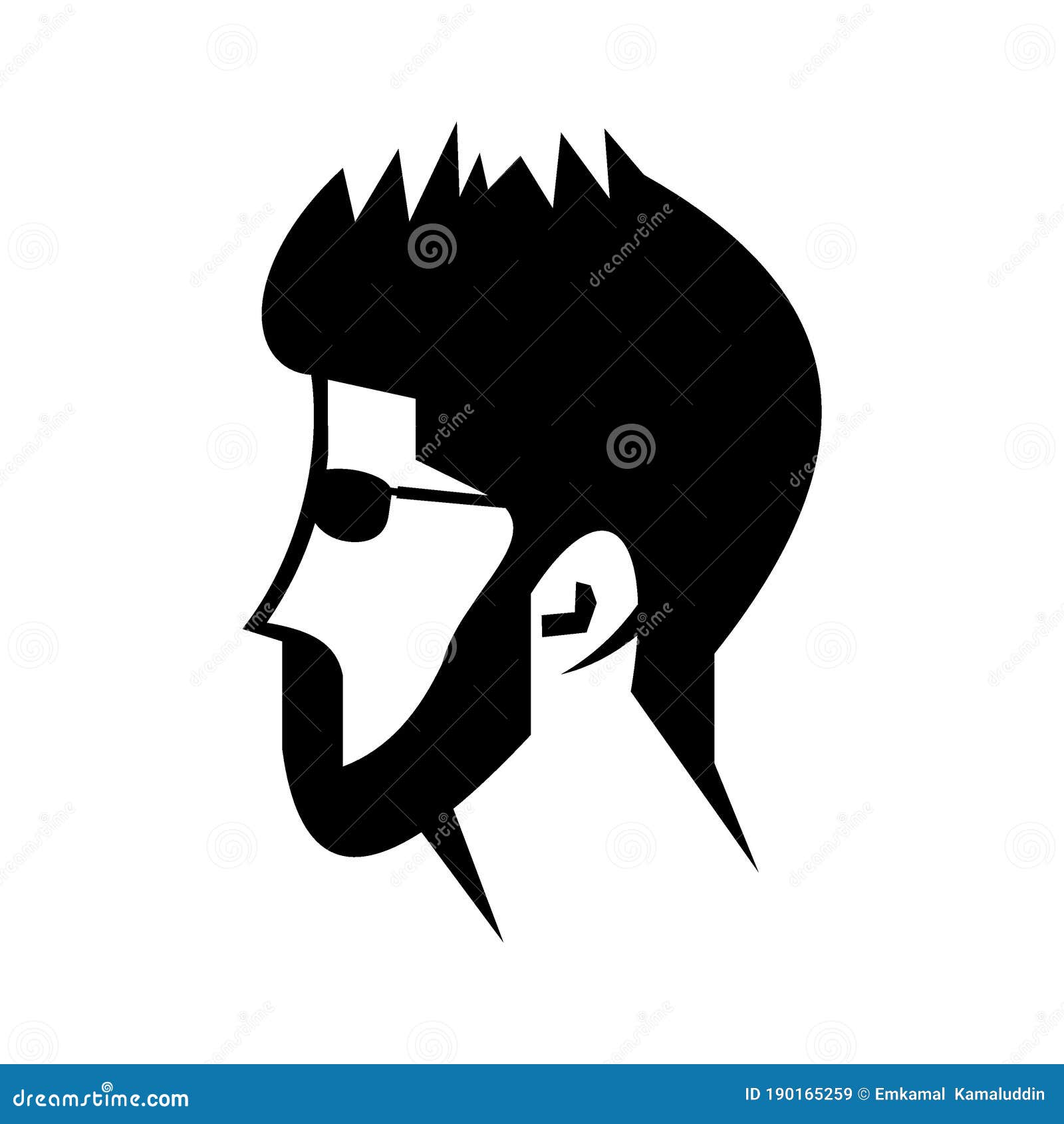 Man Icon or Logo Isolated Sign Symbol Vector Illustration Stock Vector -  Illustration of hispanic, handsome: 190165259