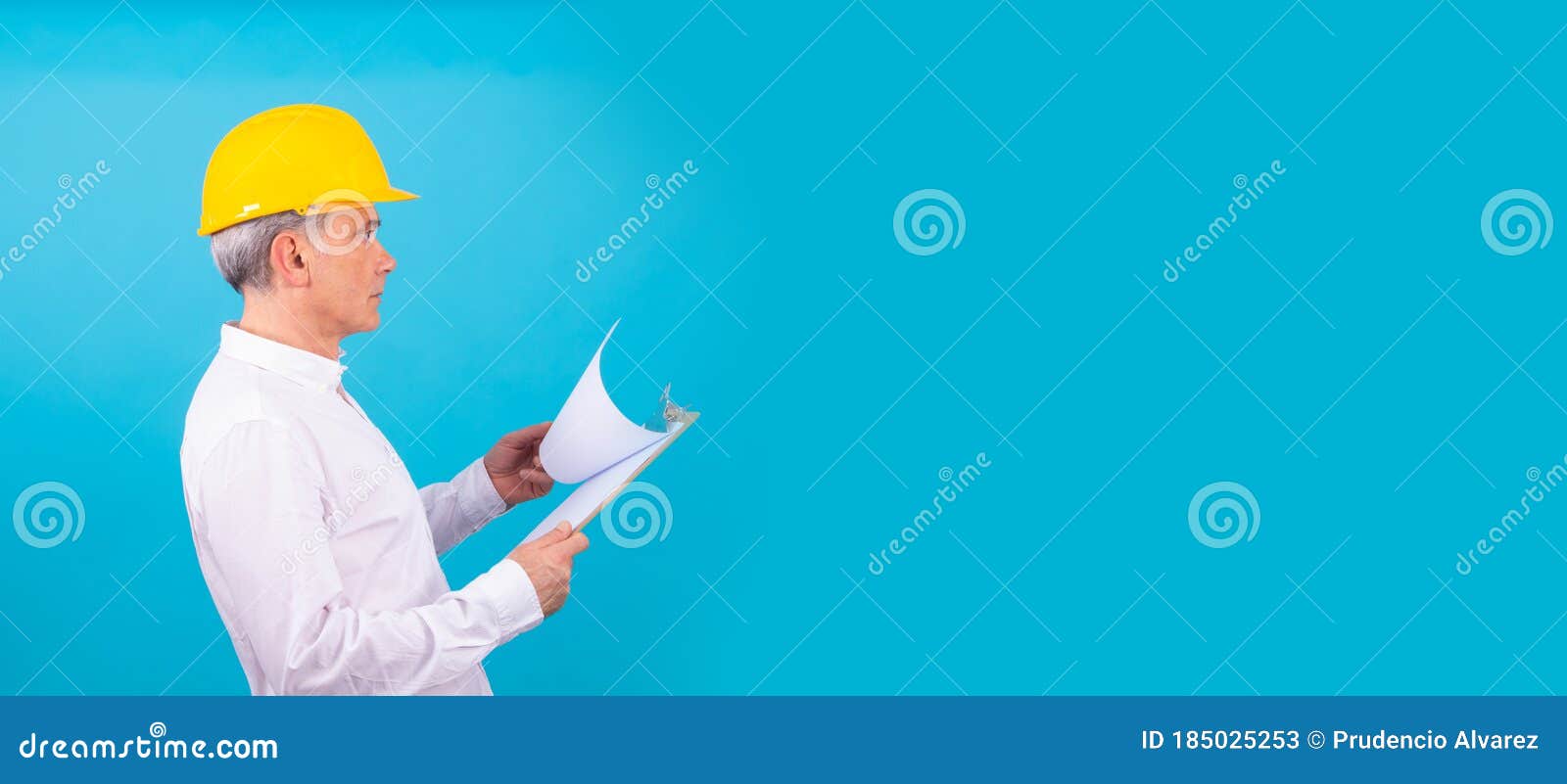 Man with Construction Helmet Stock Image Image of jobs, build 185025253