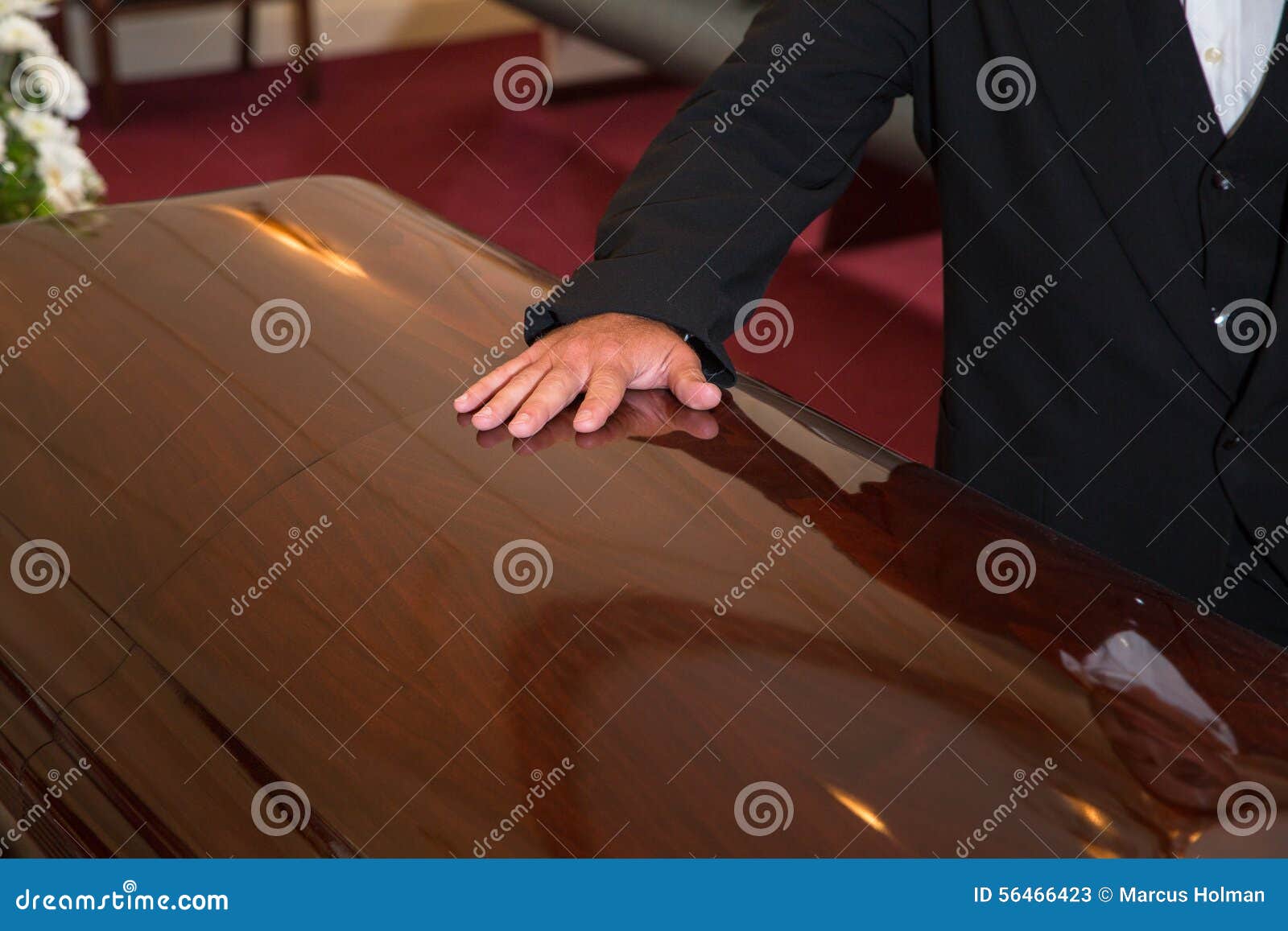 Man mourning stock image. Image of mourning, family, service 56466423