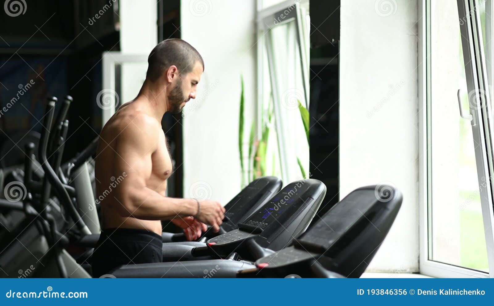 Naked treadmill