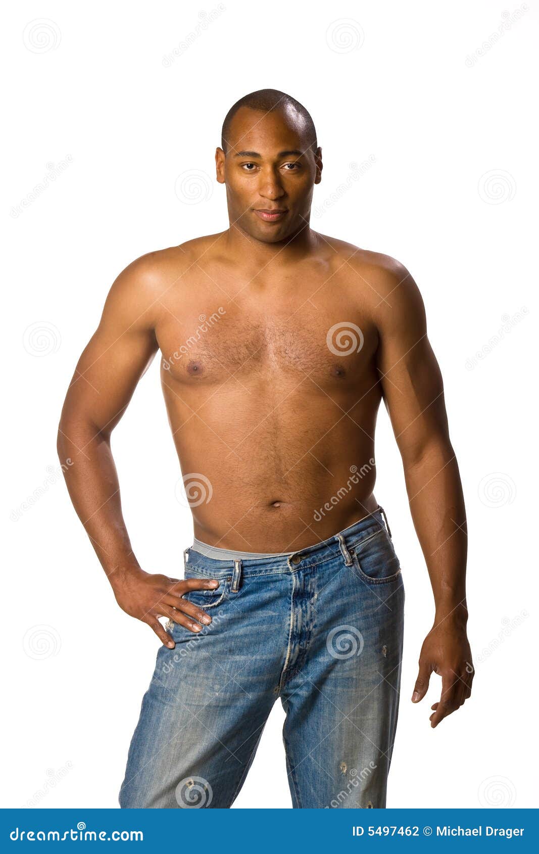 Man with No Shirt Fashion Look Stock Photo - Image of chest, years: 5497462