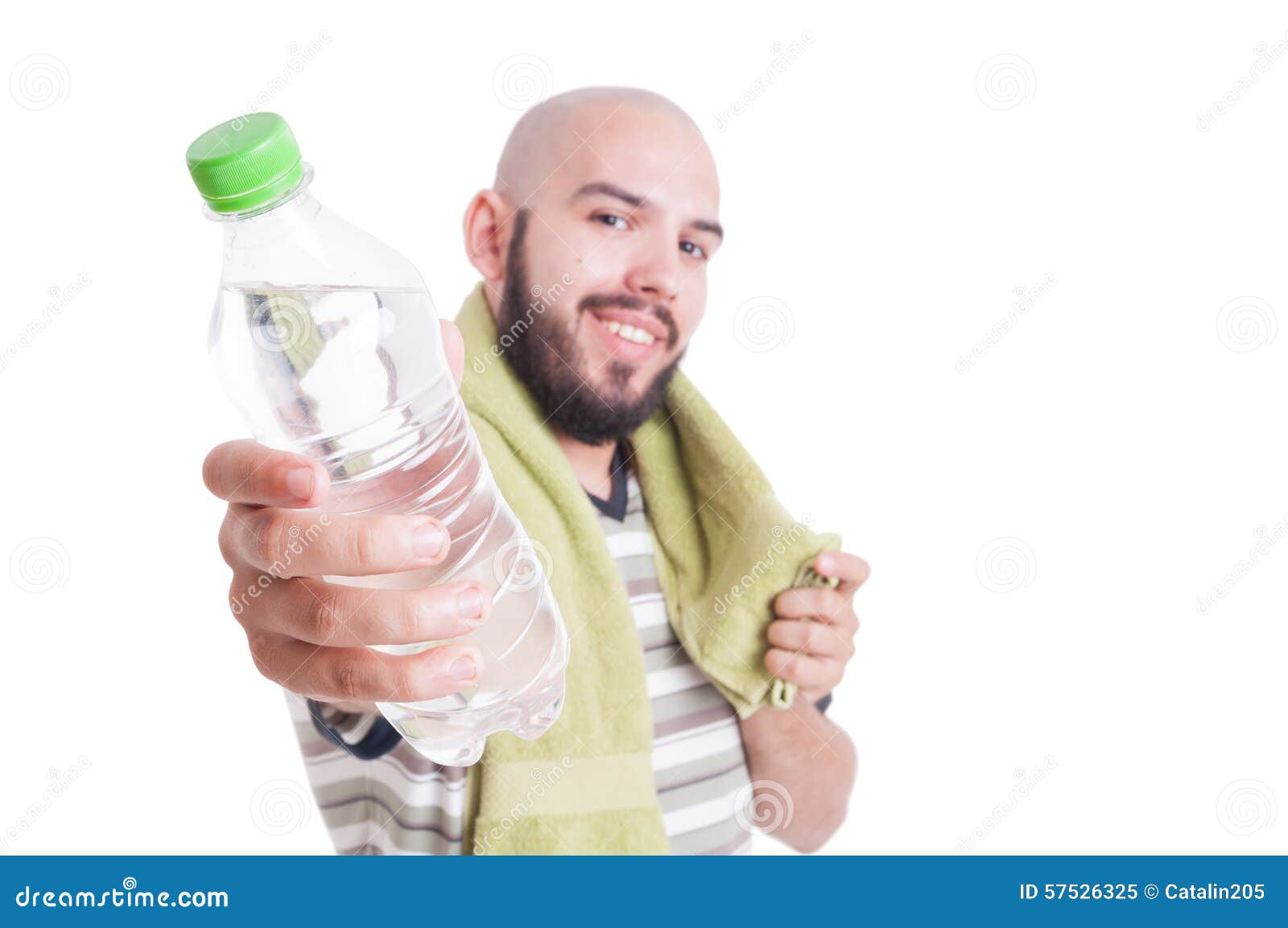 dehydrated man