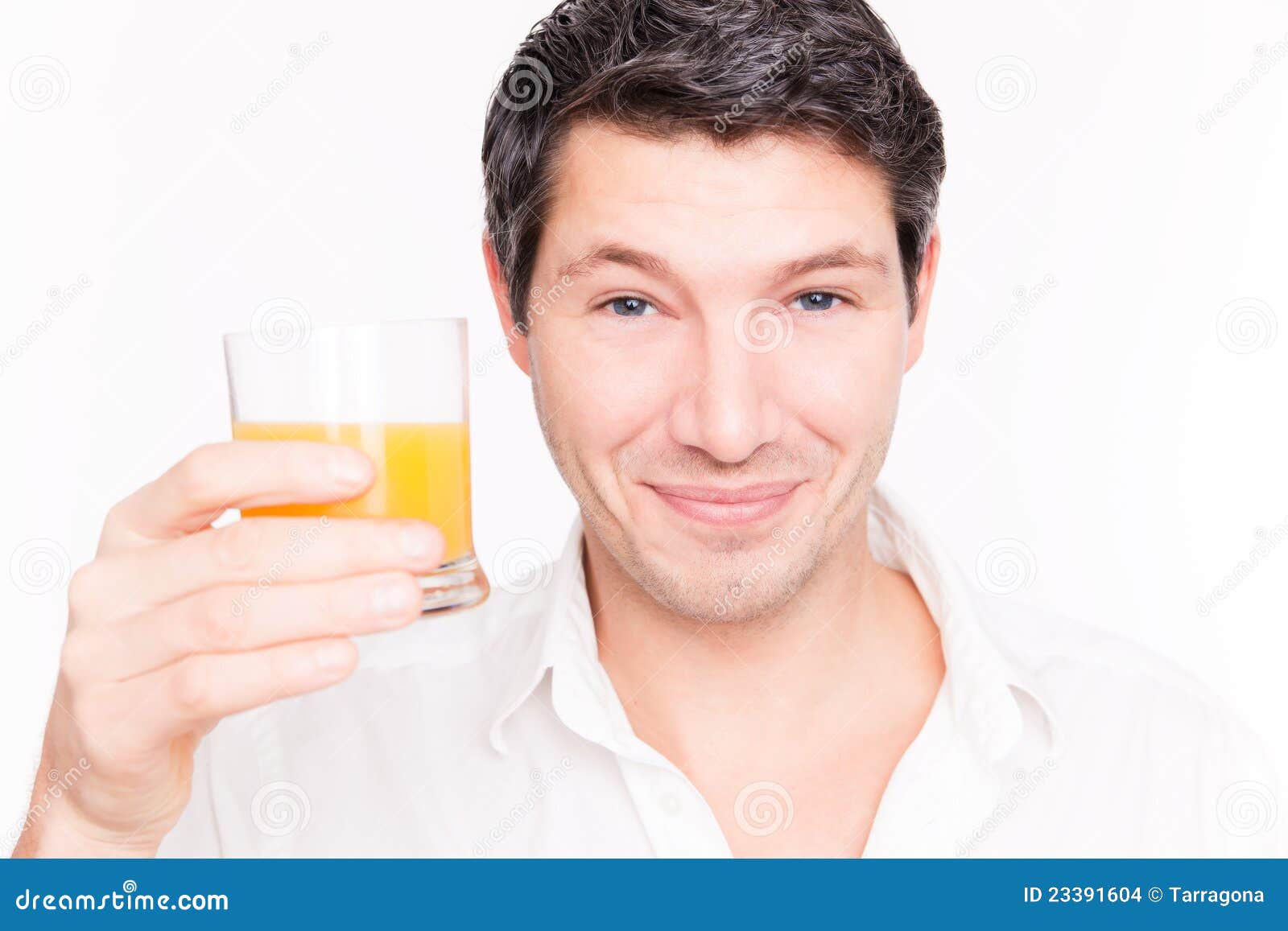 Man orange juice stock photo. Image of casual, adult - 23391604