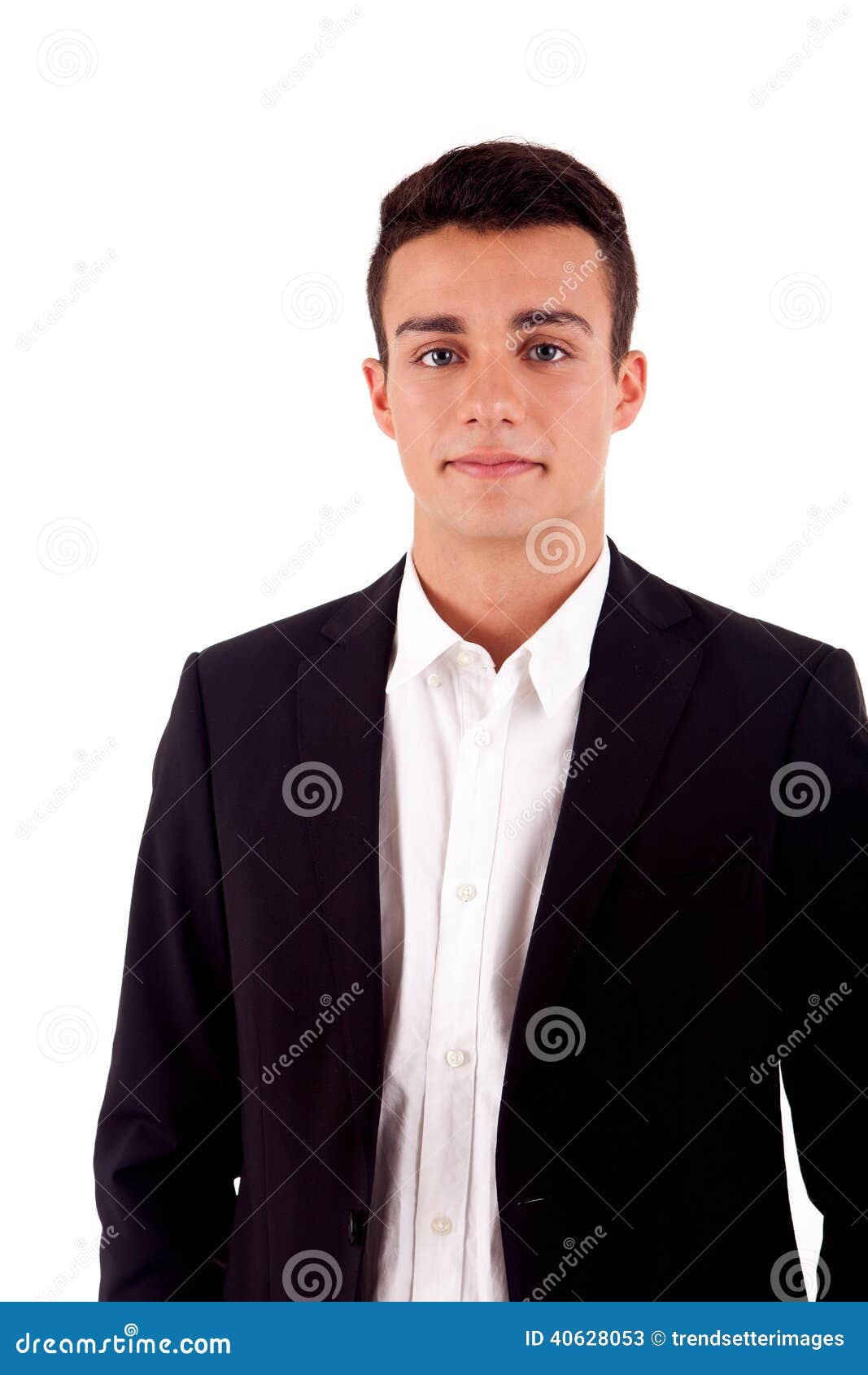 Man over white background stock image. Image of adult - 40628053