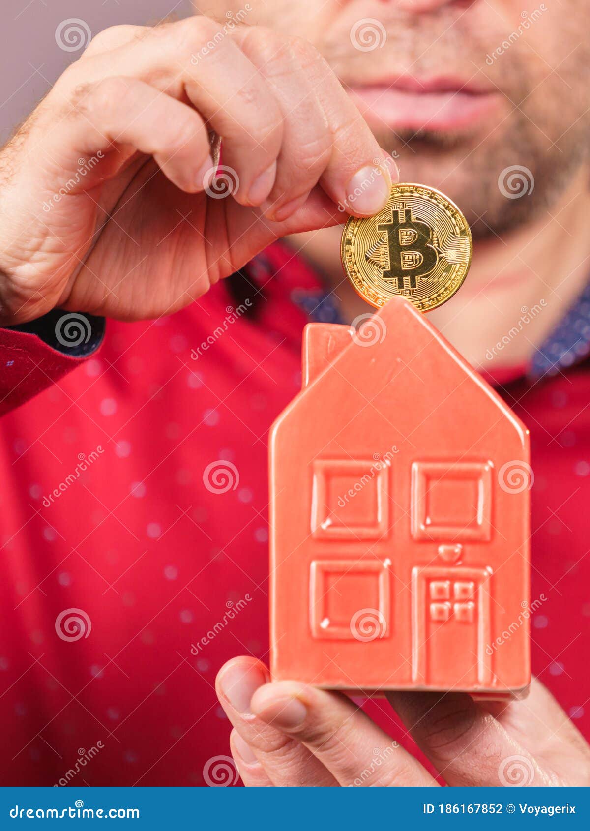 man mortgages house to buy bitcoin