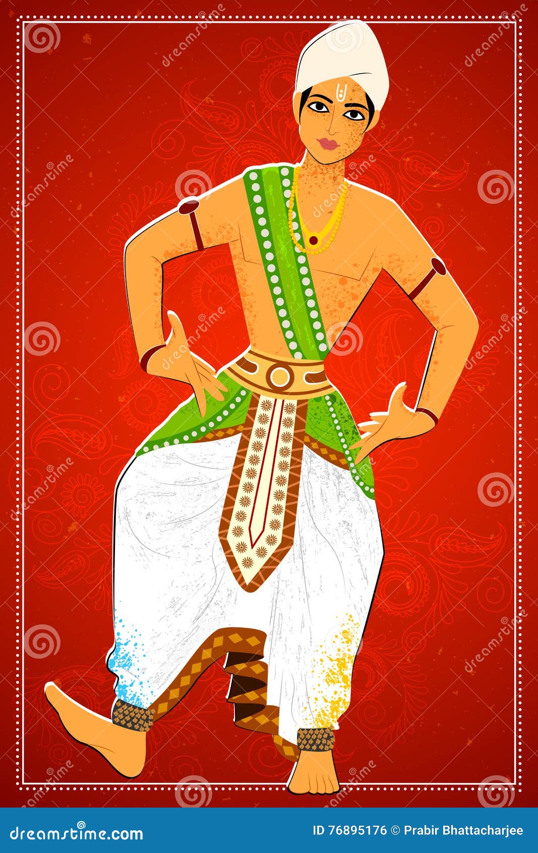 29 Indian classical dance form Stock Illustrations | Depositphotos