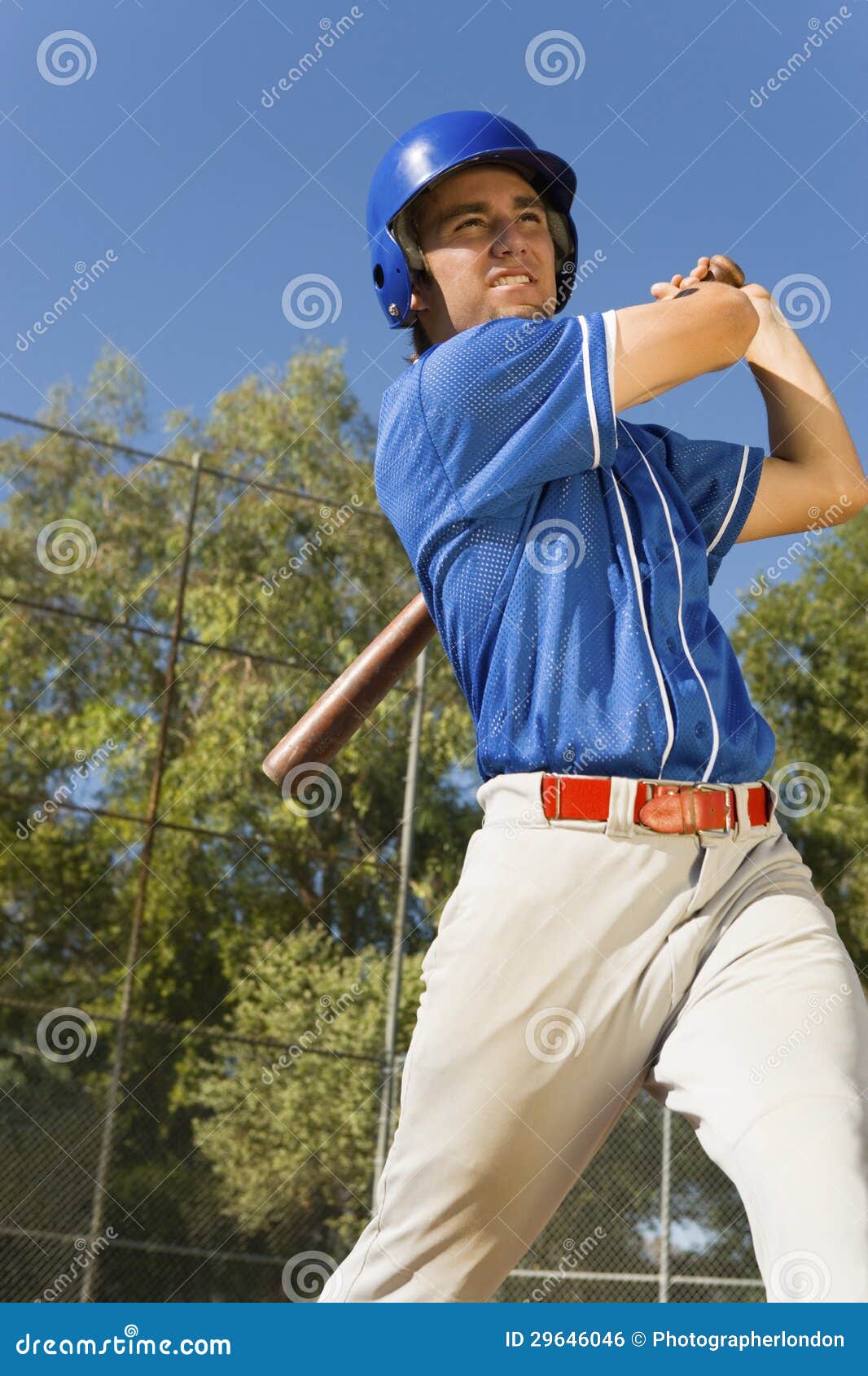 Man Playing Baseball stock photo. Image of profession 29646046