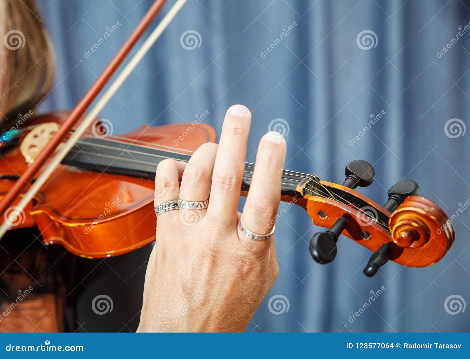 Man Playing the Violin. Hands Closeup Stock Photo Image of hands