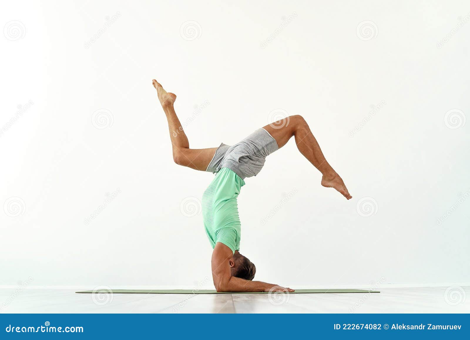 Faceless Young Girl in Yoga Pose, Early Morning Background, Banner or  Poster Stock Photo - Image of background, early: 281521278