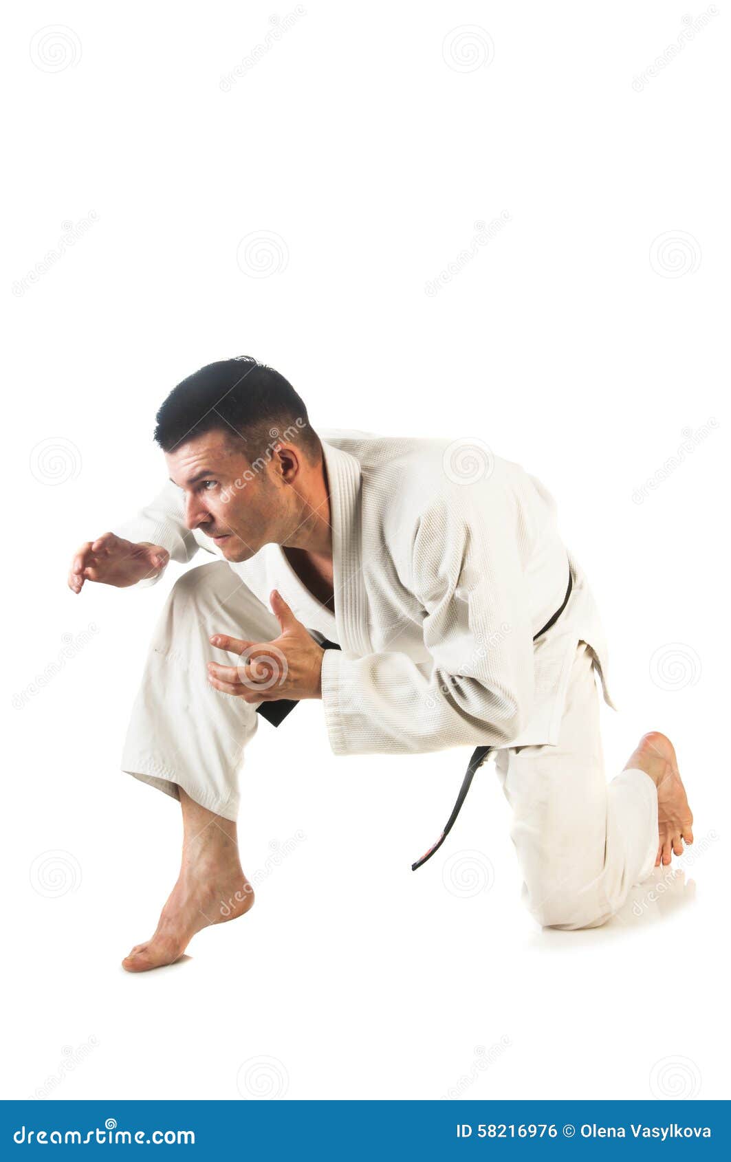 Man Practicing Brazilian Jiujitsu (BJJ) Stock Photo Image 58216976