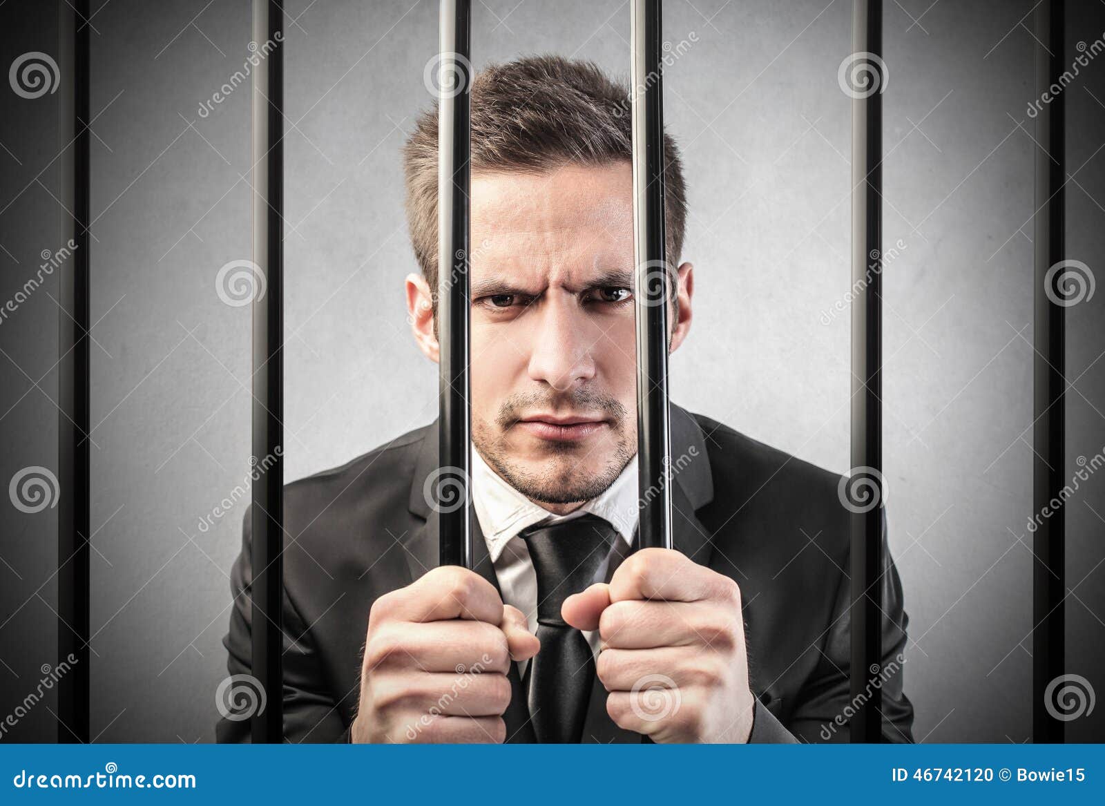 man in prison