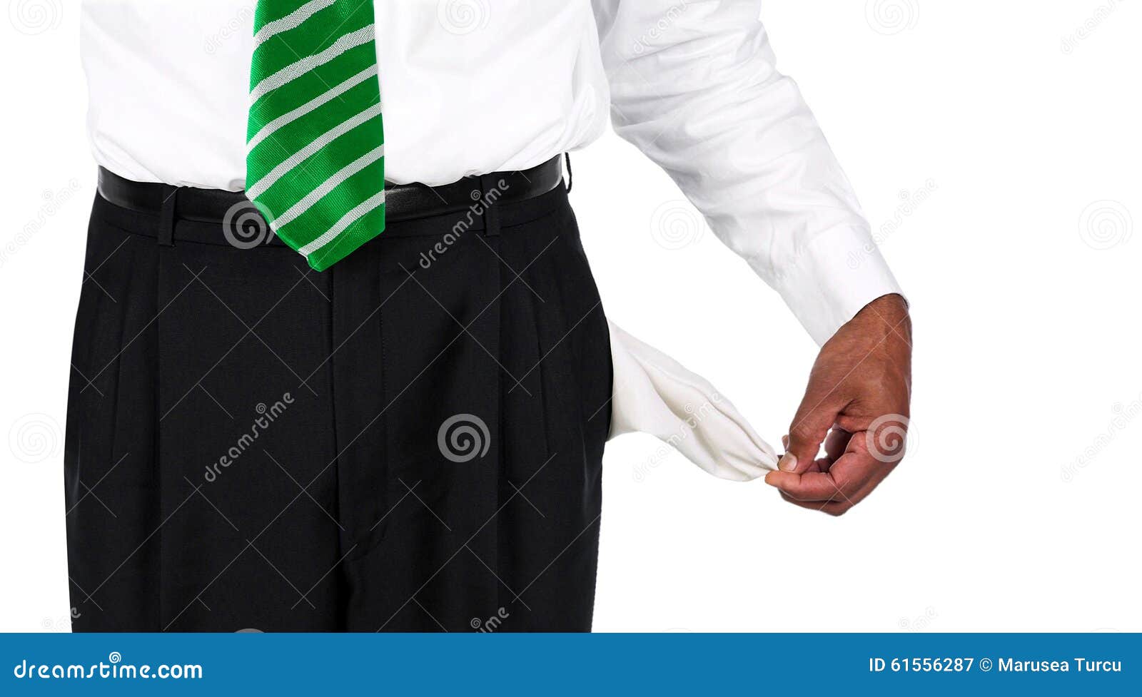 Man Pulling Out Empty Pockets Stock Image Image of moneyless