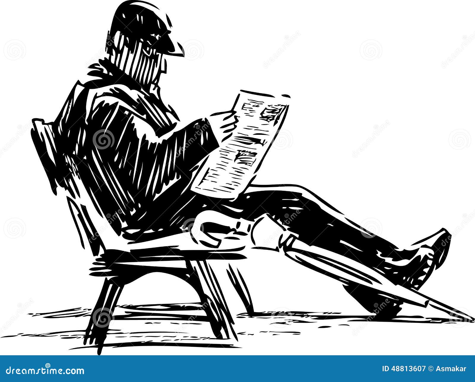 Featured image of post Sketch Man Reading Newspaper Drawing : Here you can explore hq man reading newspaper transparent illustrations, icons and clipart with filter setting like size, type, color etc.