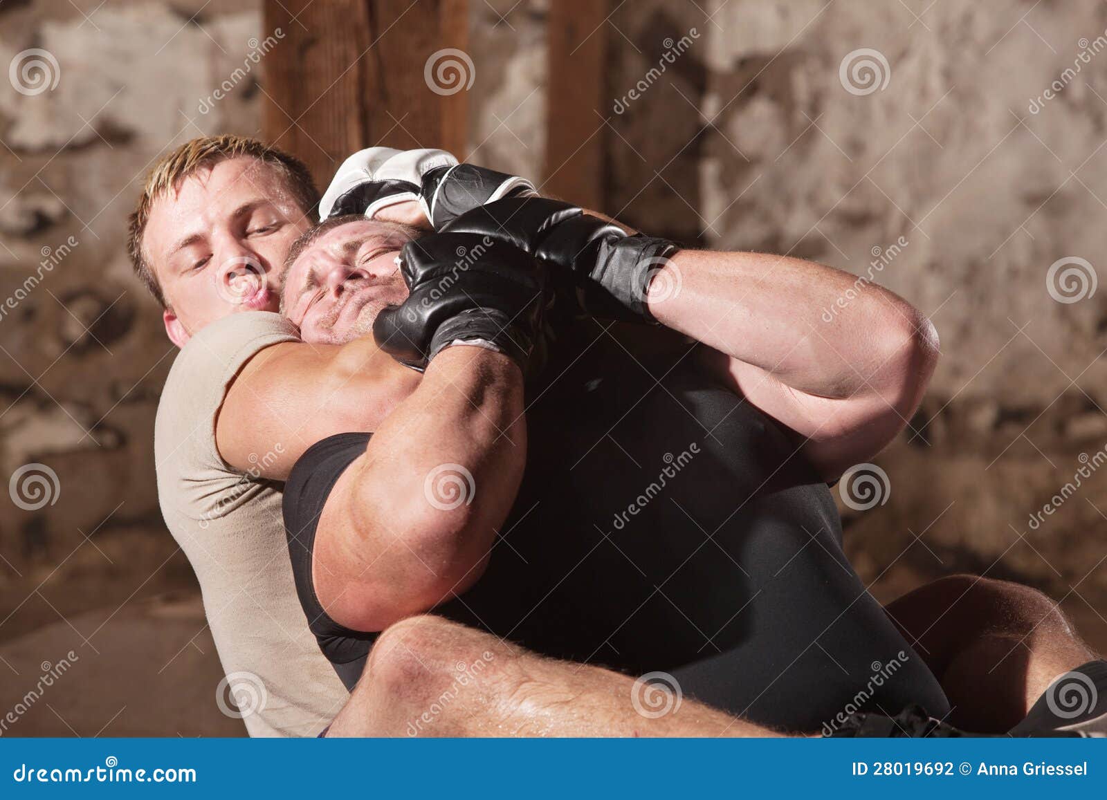 Fighter In Choke Hold Stock Photo by ©creatista 16352665
