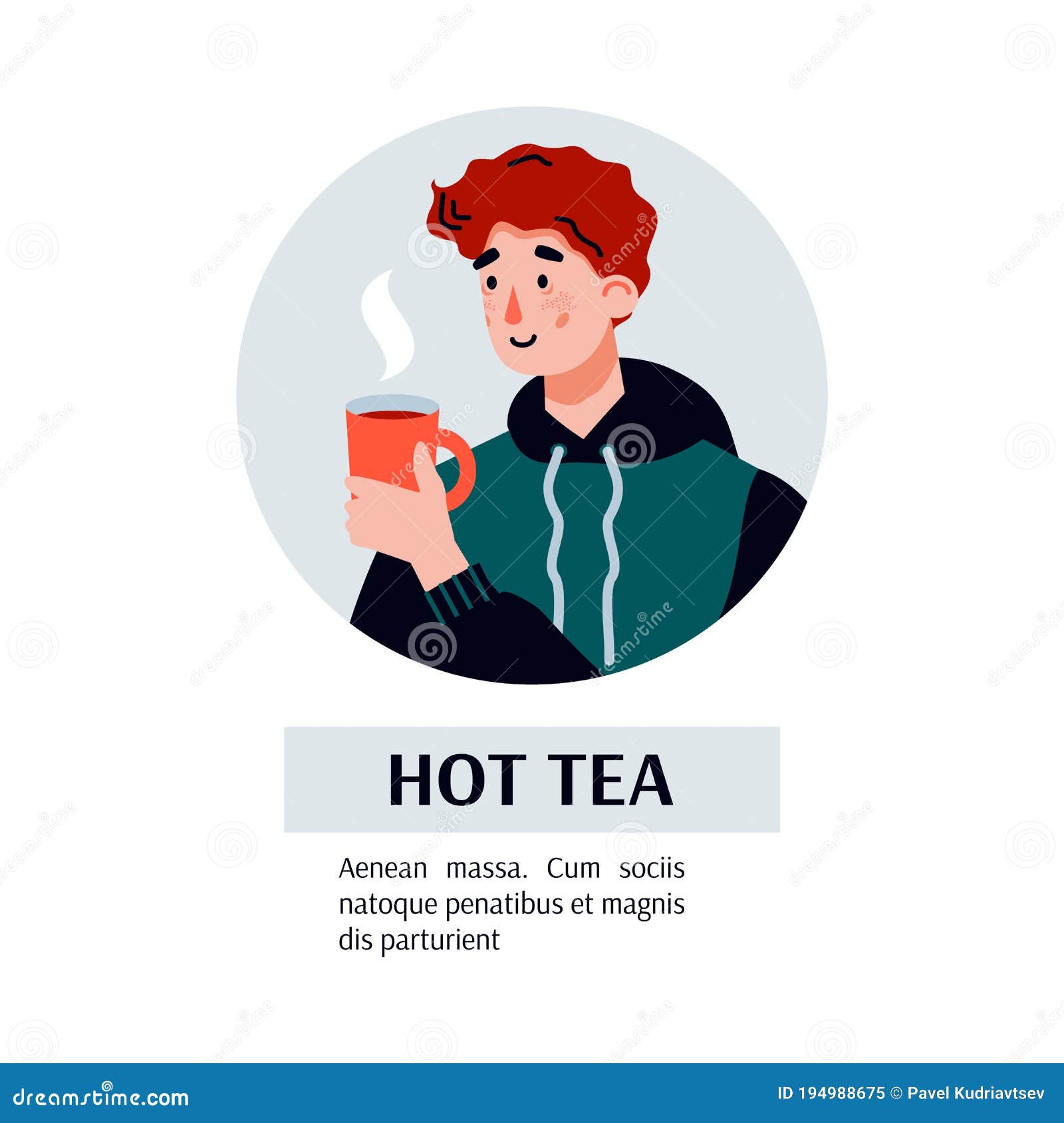 Man Recovering from Cold with Hot Tea, Flat Cartoon Vector Illustration Isolated Stock Vector - Illustration of ache, fever: 194988675 Man Recovering from Cold with Hot Tea, Flat Cartoon Vector Illustration Isolated Stock Vector - Illustration of ache, fever: 194988675