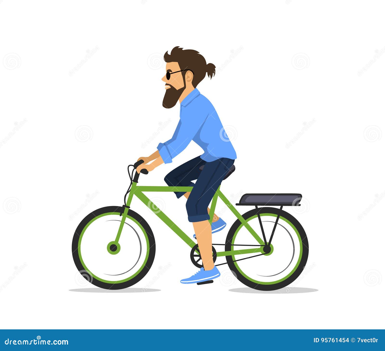 Zweet Absoluut Omleiding Man Riding Electric Bike Stock Illustrations – 566 Man Riding Electric Bike  Stock Illustrations, Vectors & Clipart - Dreamstime