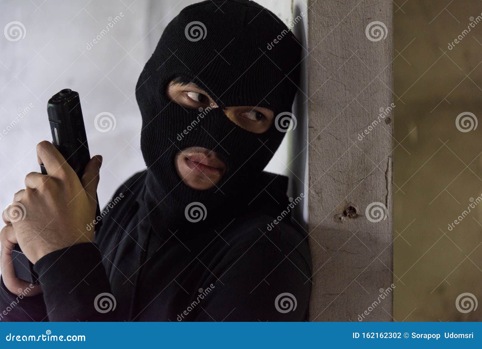 thief stock photo gun thief stock photo gun