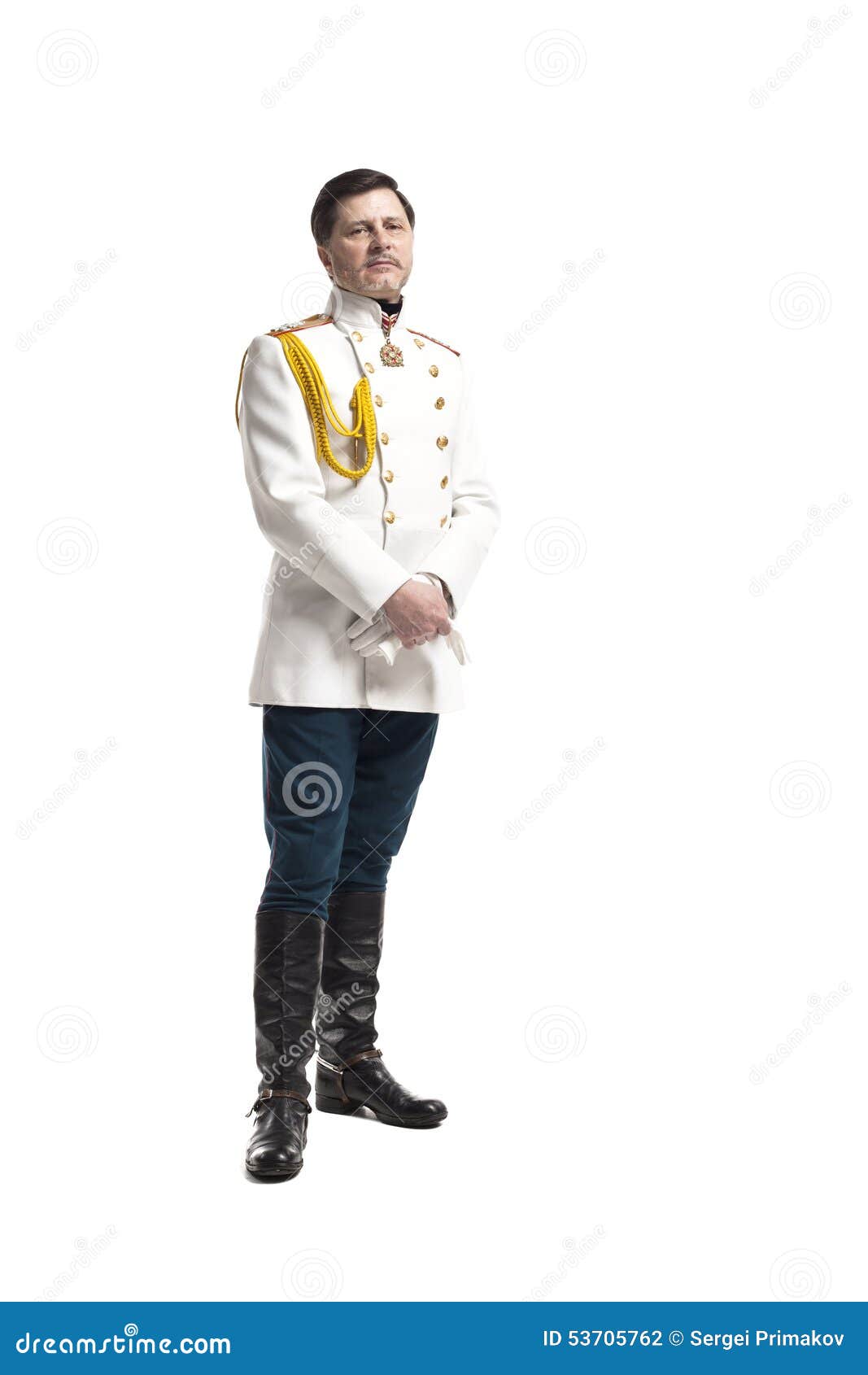 Man in Russian Officer Coat Stock Photo - Image of fashion, policeman ...