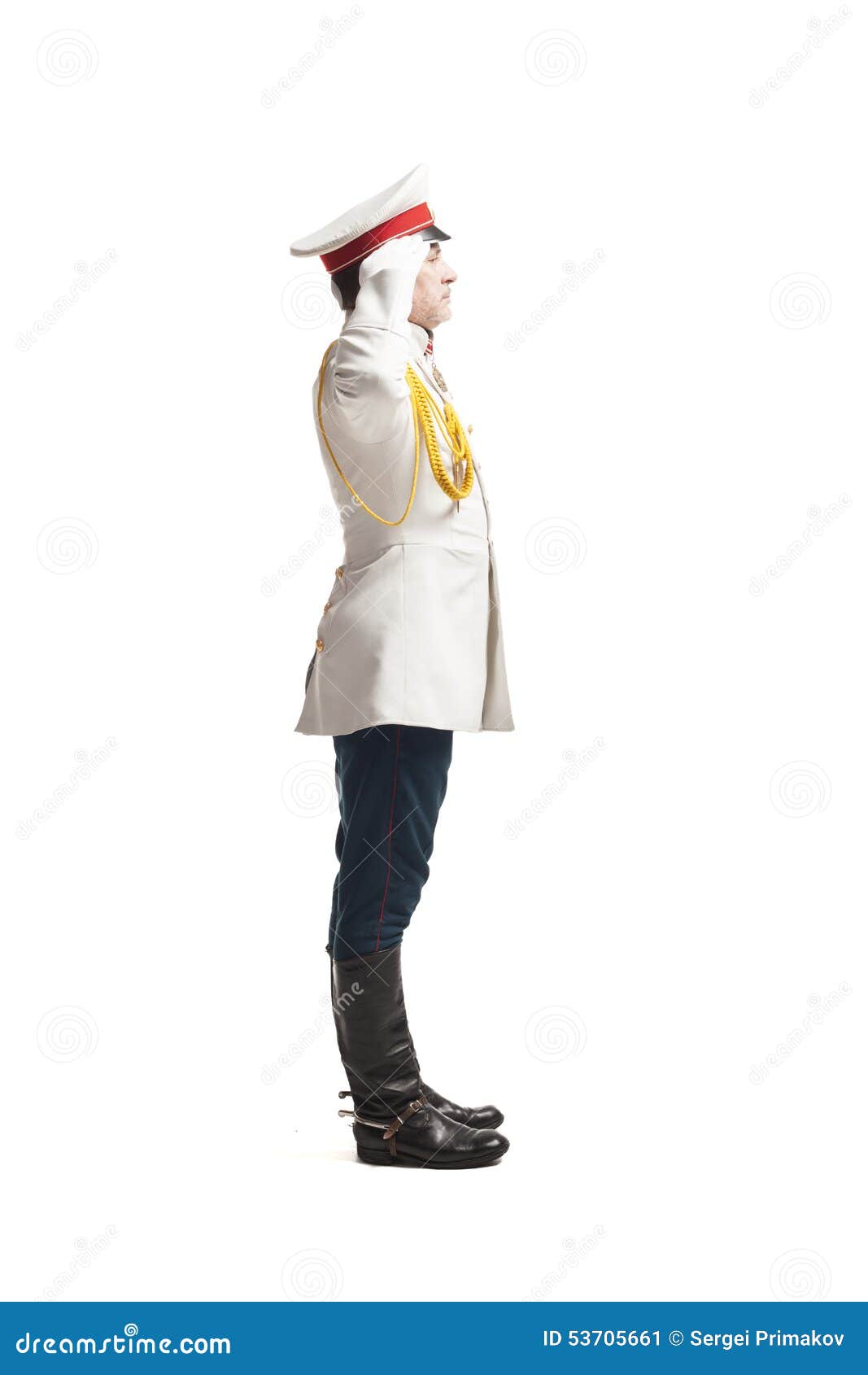 Man in Russian Officer Coat Stock Image - Image of kremlin, protection ...