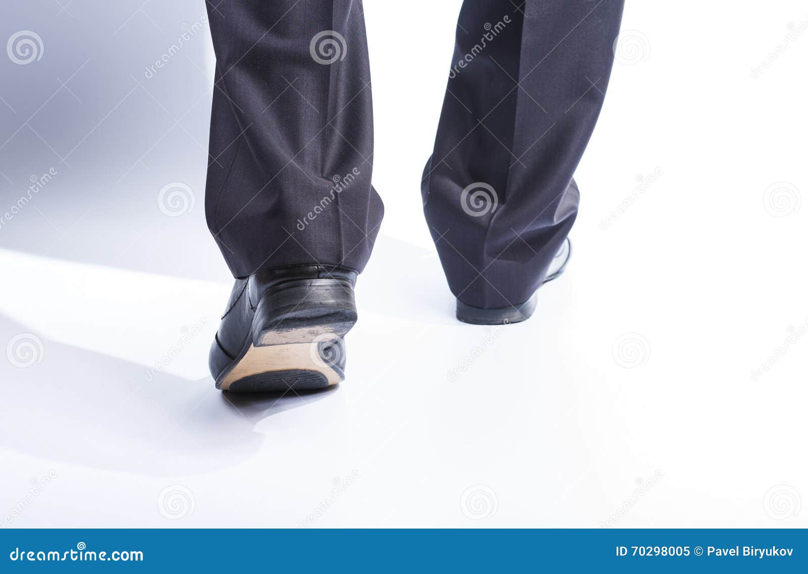 Man's Legs In Classic Suit And Leather Shoes Stock Image - Image of ...