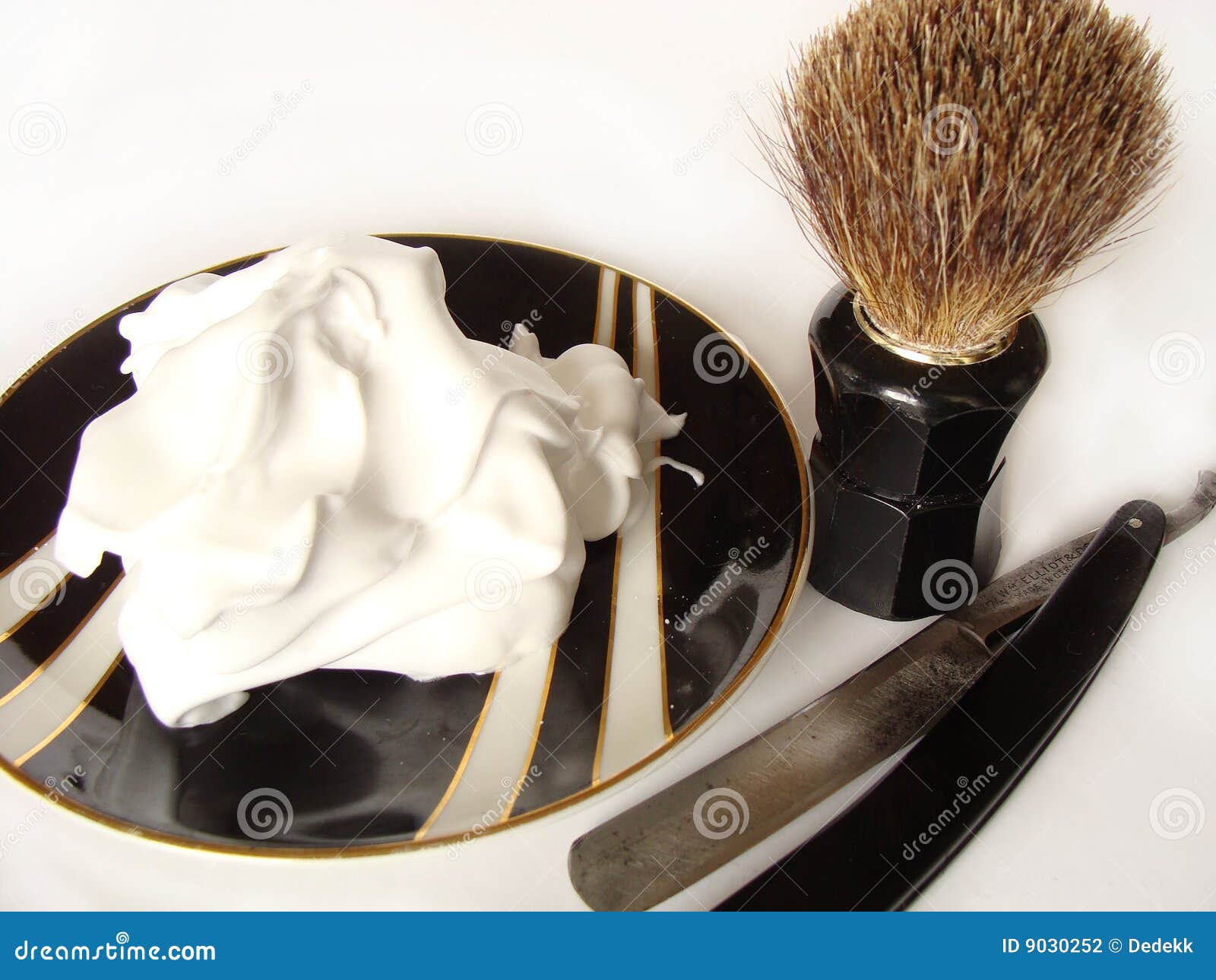 Man`s shave accessories stock photo. Image of fleece, hygiene 9030252
