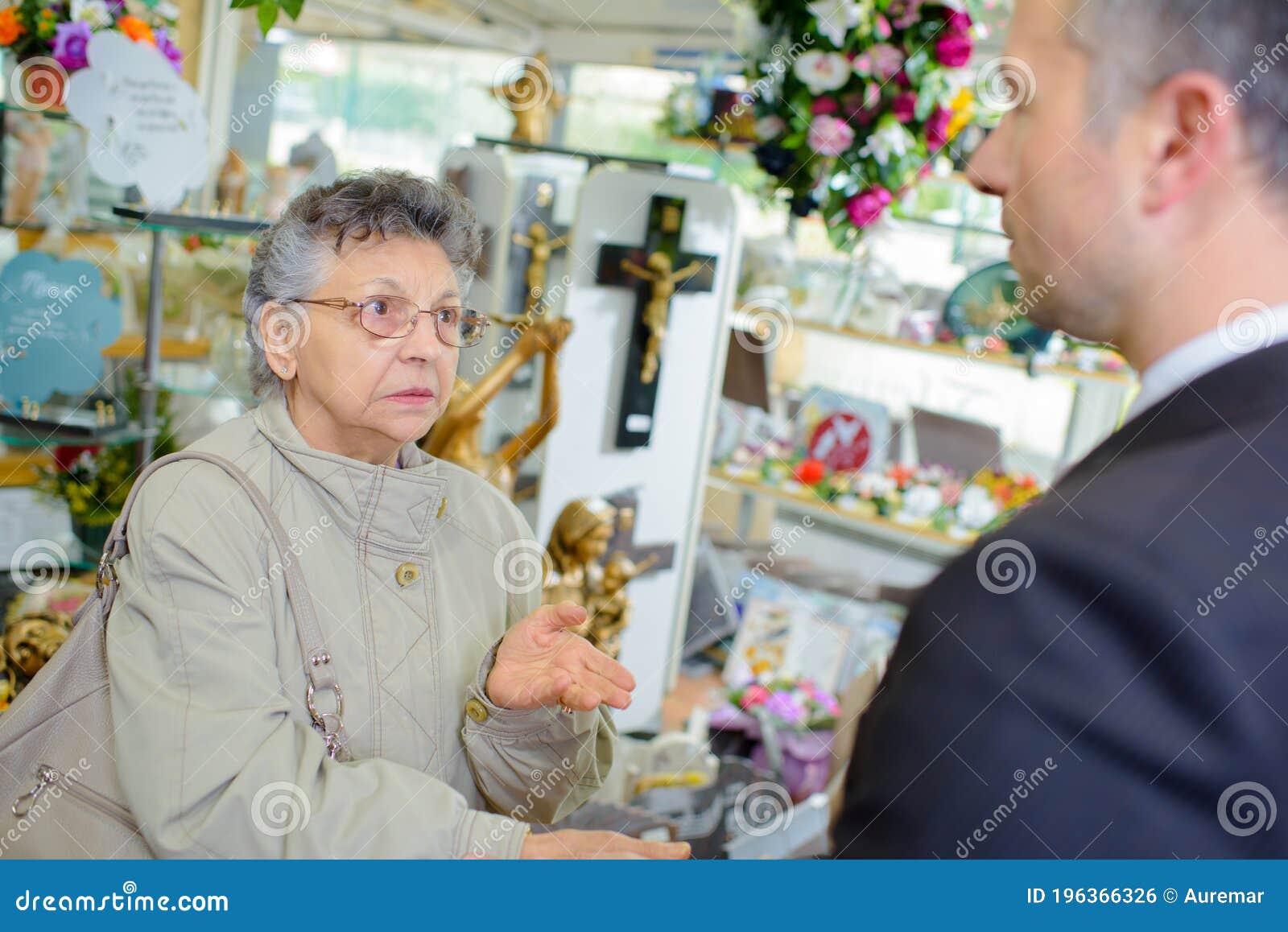 Man Selling Religious Items Stock Photo Image of store, religion