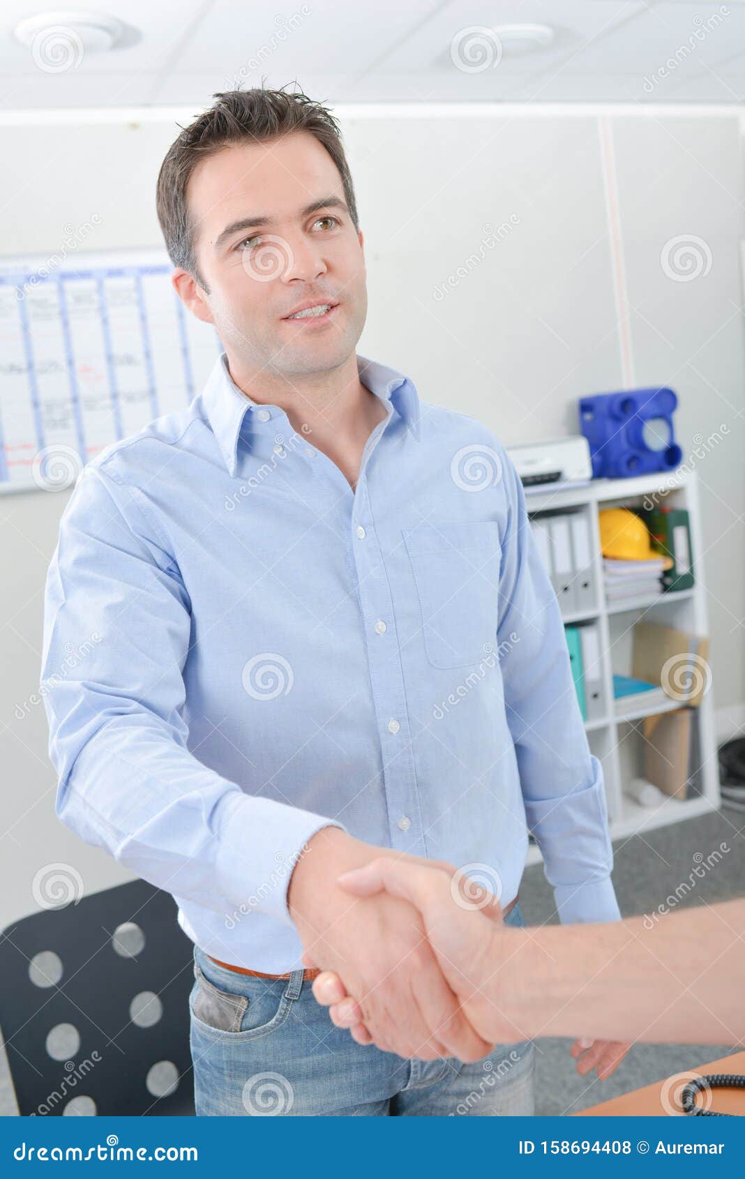 Man shaking hands stock photo. Image of professional 158694408