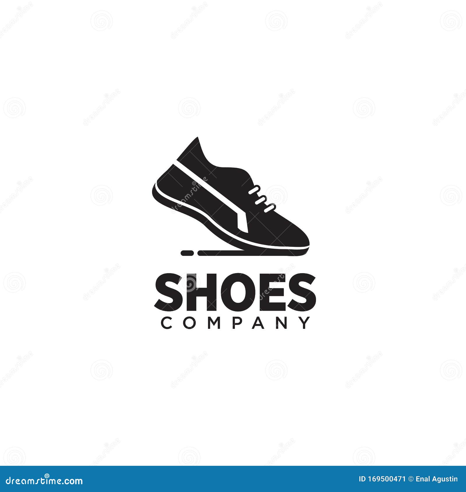 Man Shoes Logo Design Vector Template Stock Vector - Illustration of ...