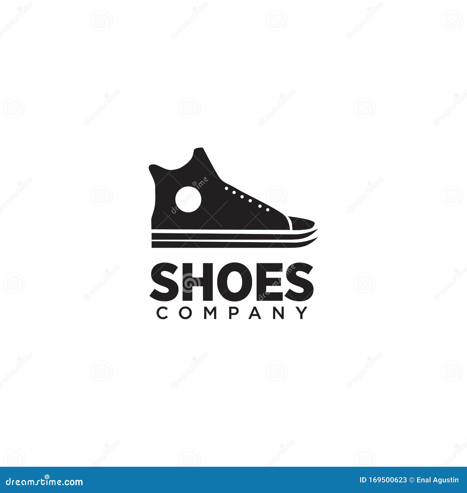 Man Shoes Logo Design Vector Template Stock Vector - Illustration of ...