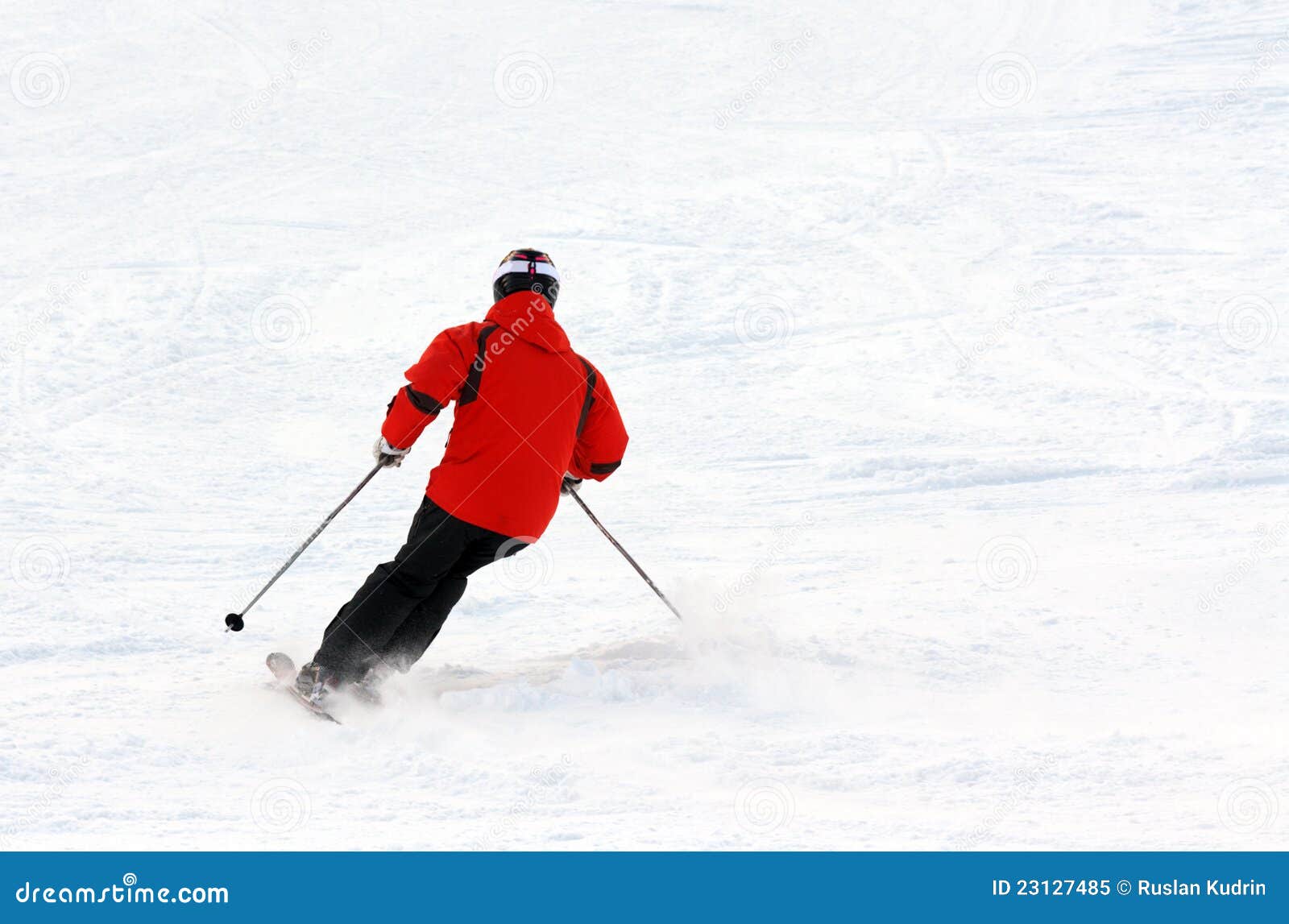 Man skiing stock image. Image of cold, recreation, mountain 23127485