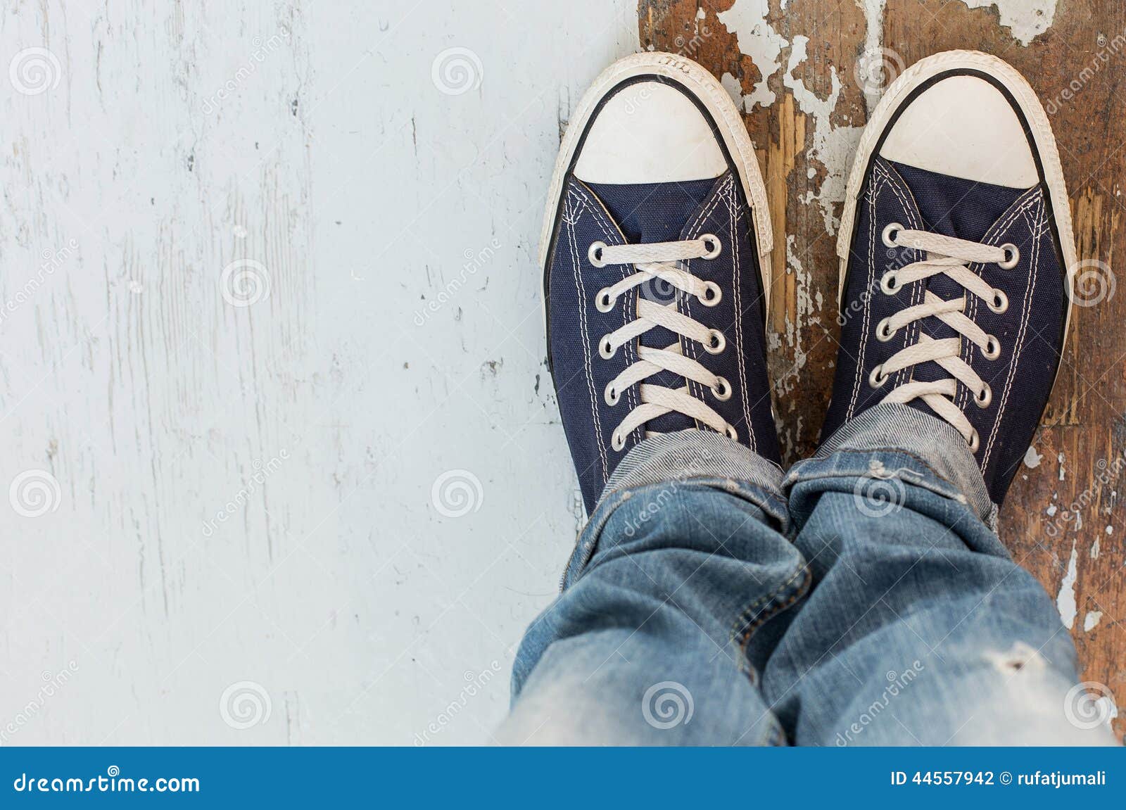 Man in sneakers stock photo. Image of brown, apartment - 44557942