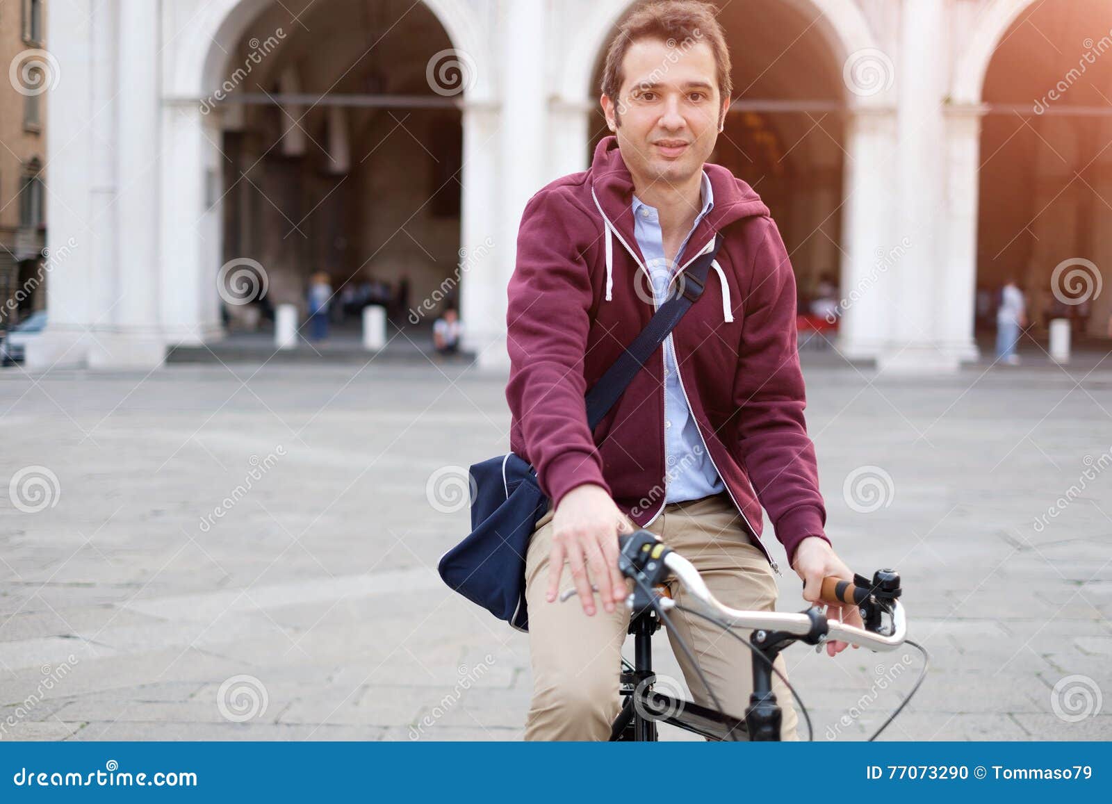 Man is Standing Crossing the City Street Stock Photo - Image of traffic ...