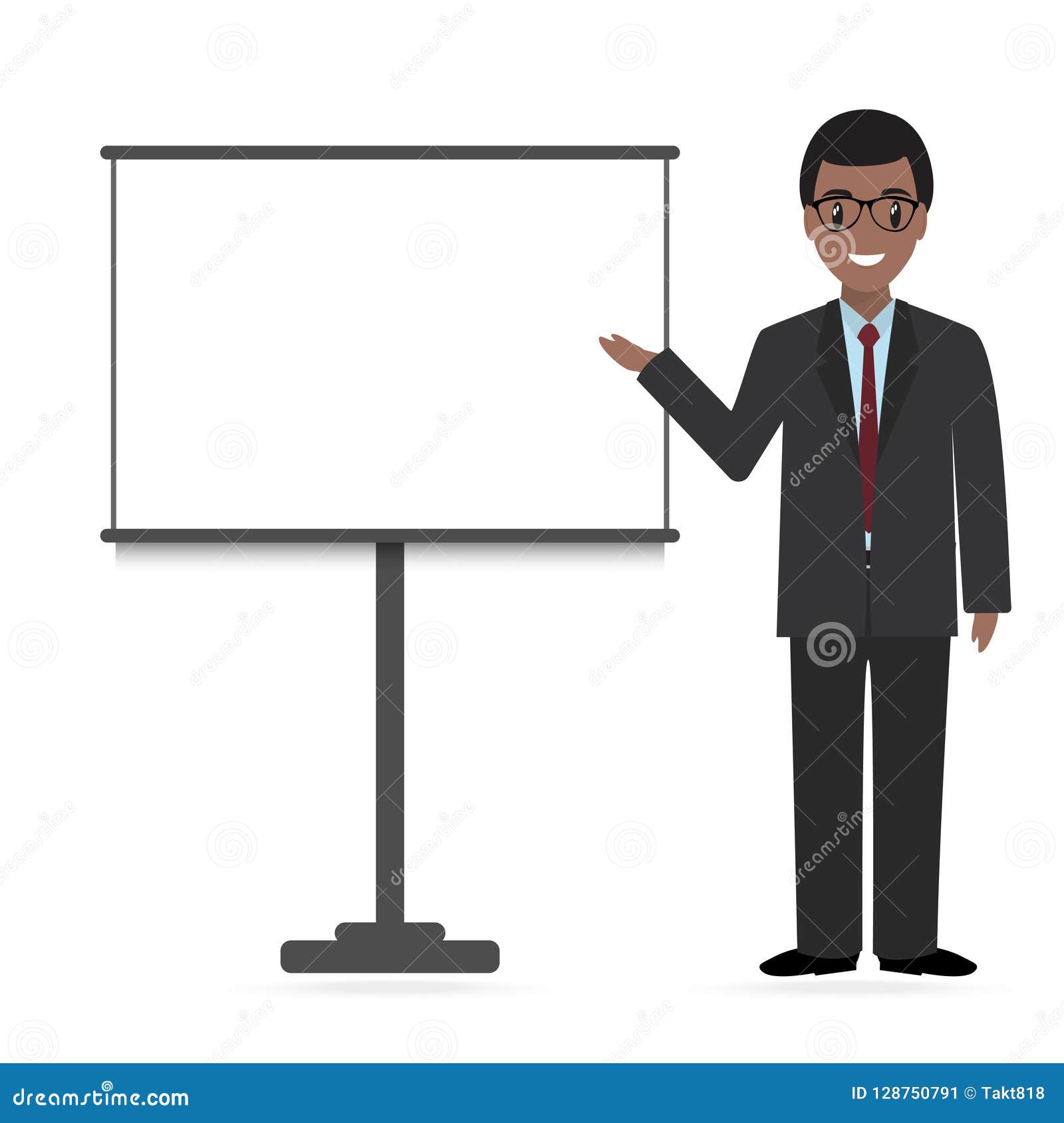 man presentation icon