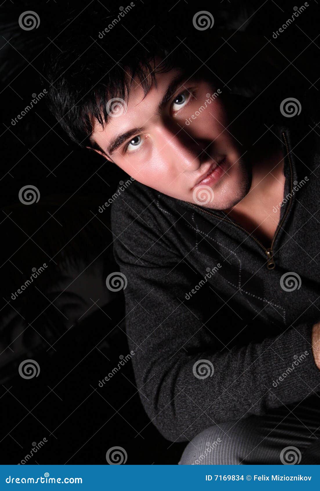 Man staring at the camera stock photo. Image of adult - 7169834