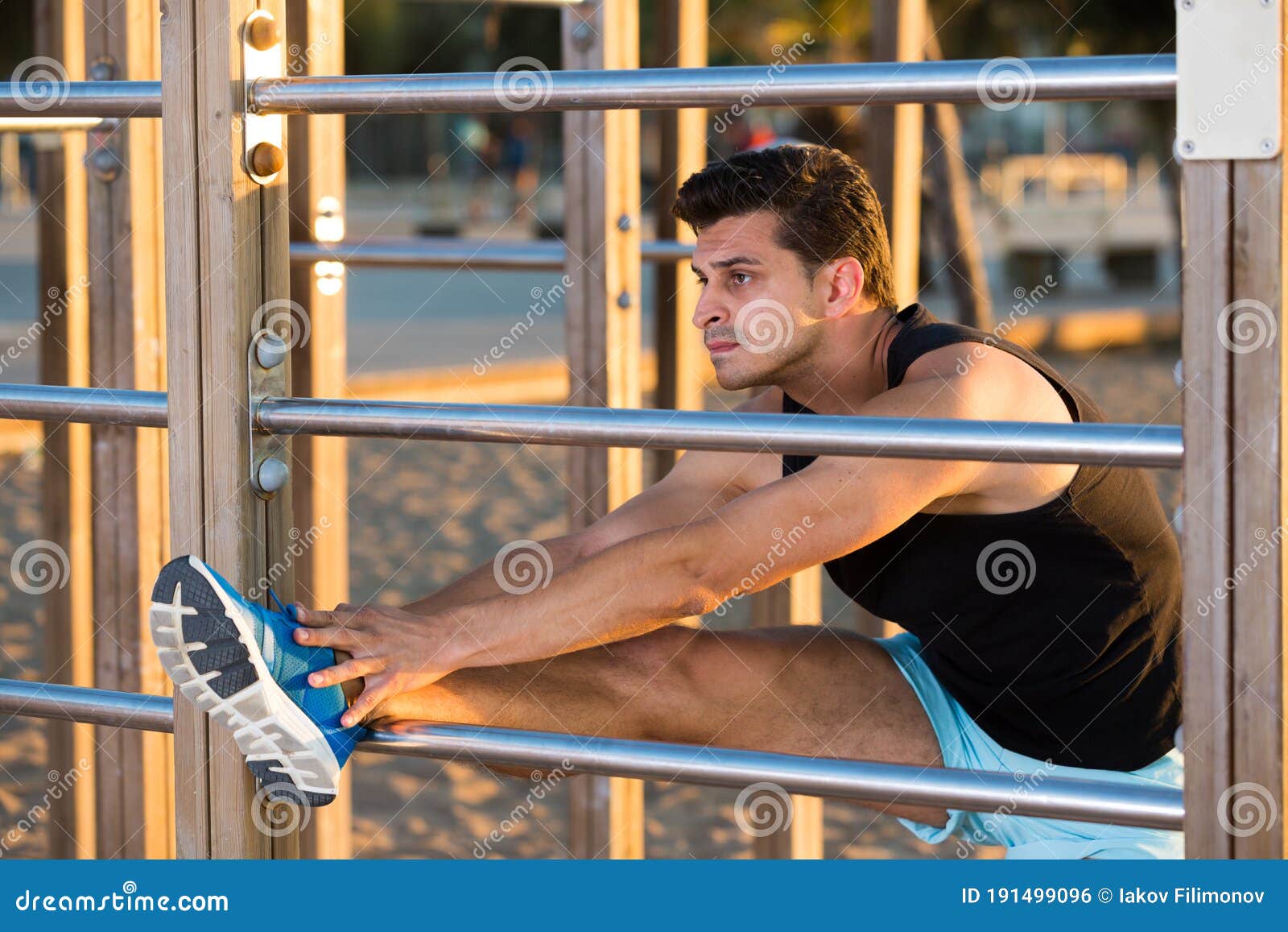 stretching wall bars